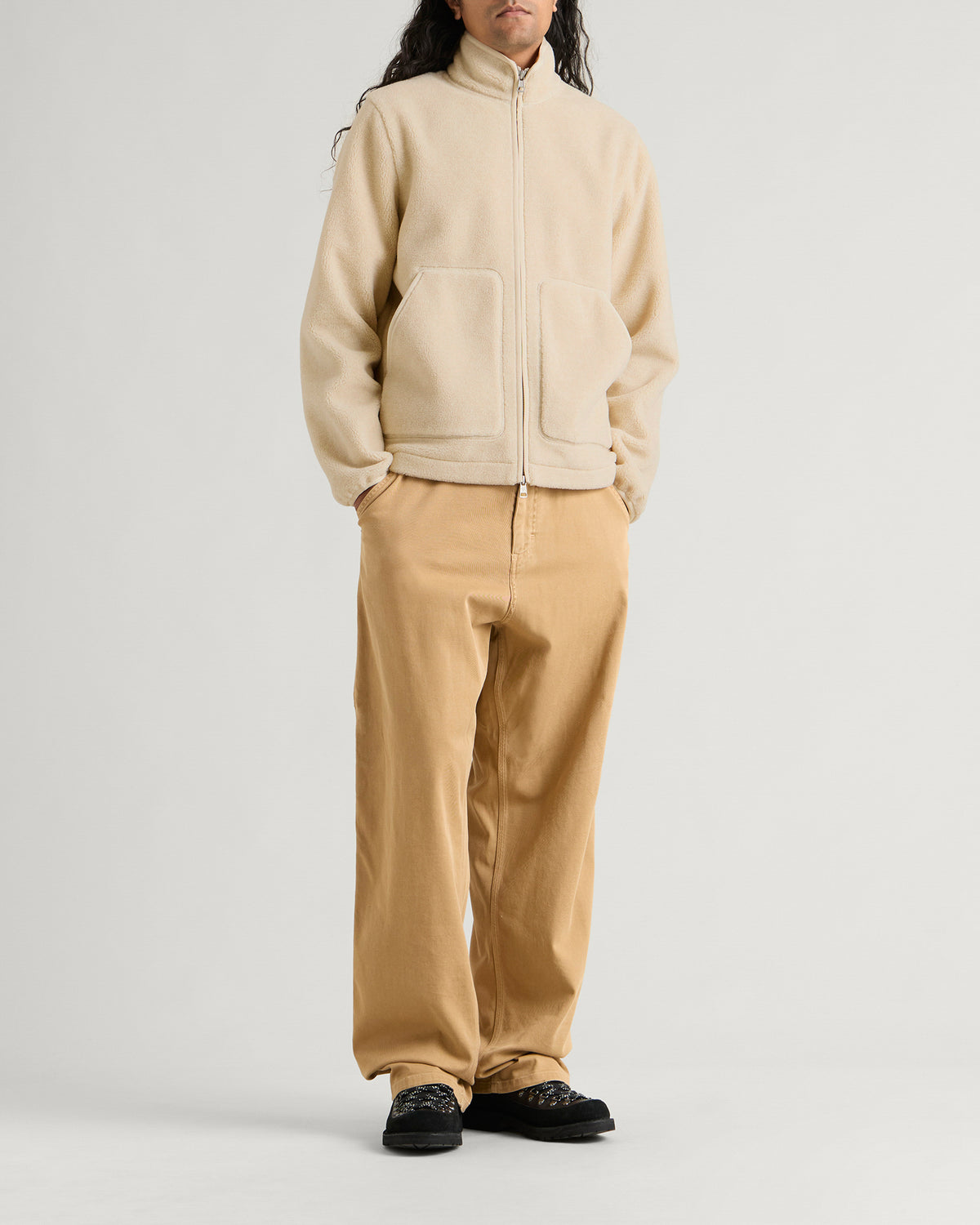 Moncler Zip Up Teddy Fleece