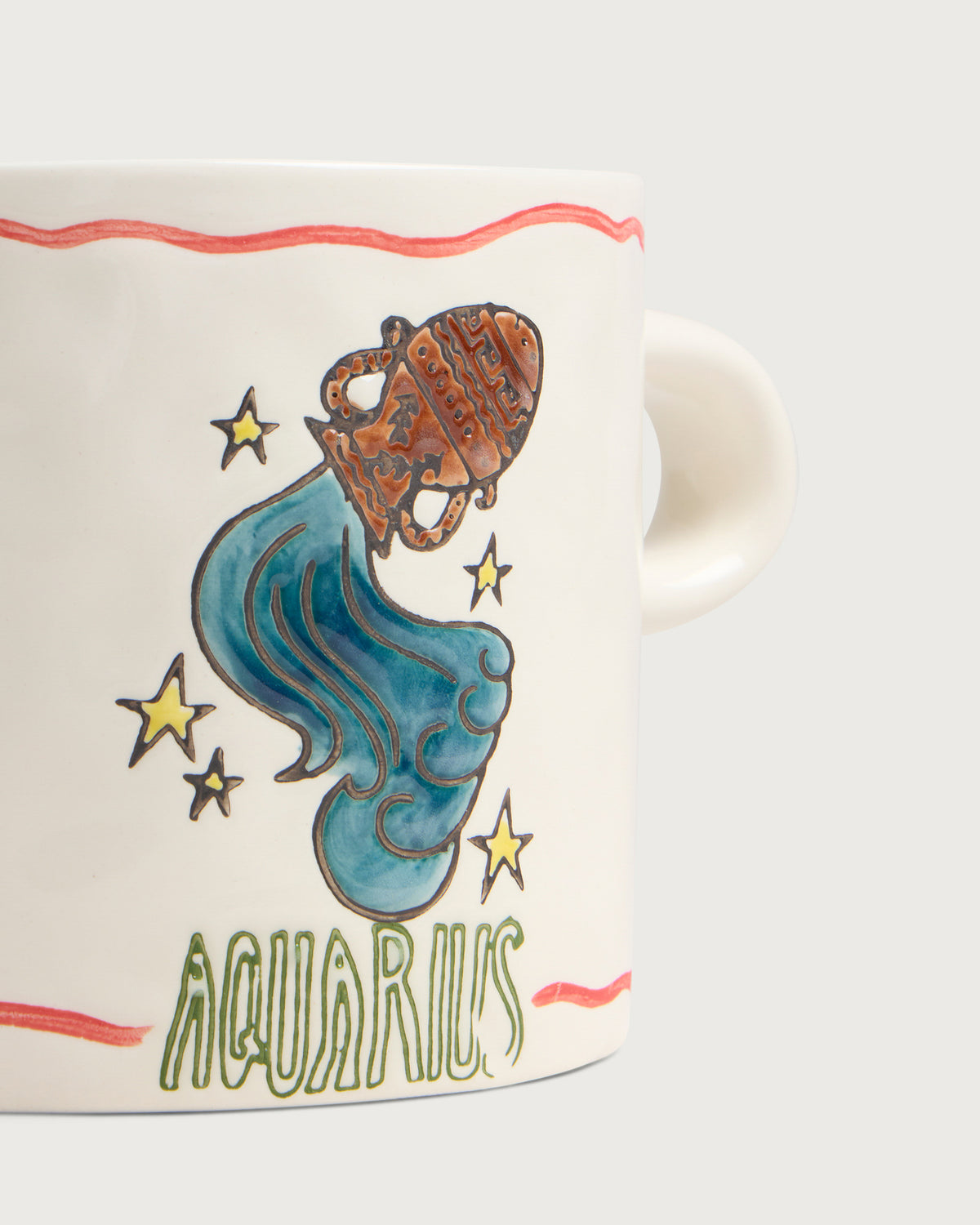 Anna + Nina Zodiac Mug - Aquarius