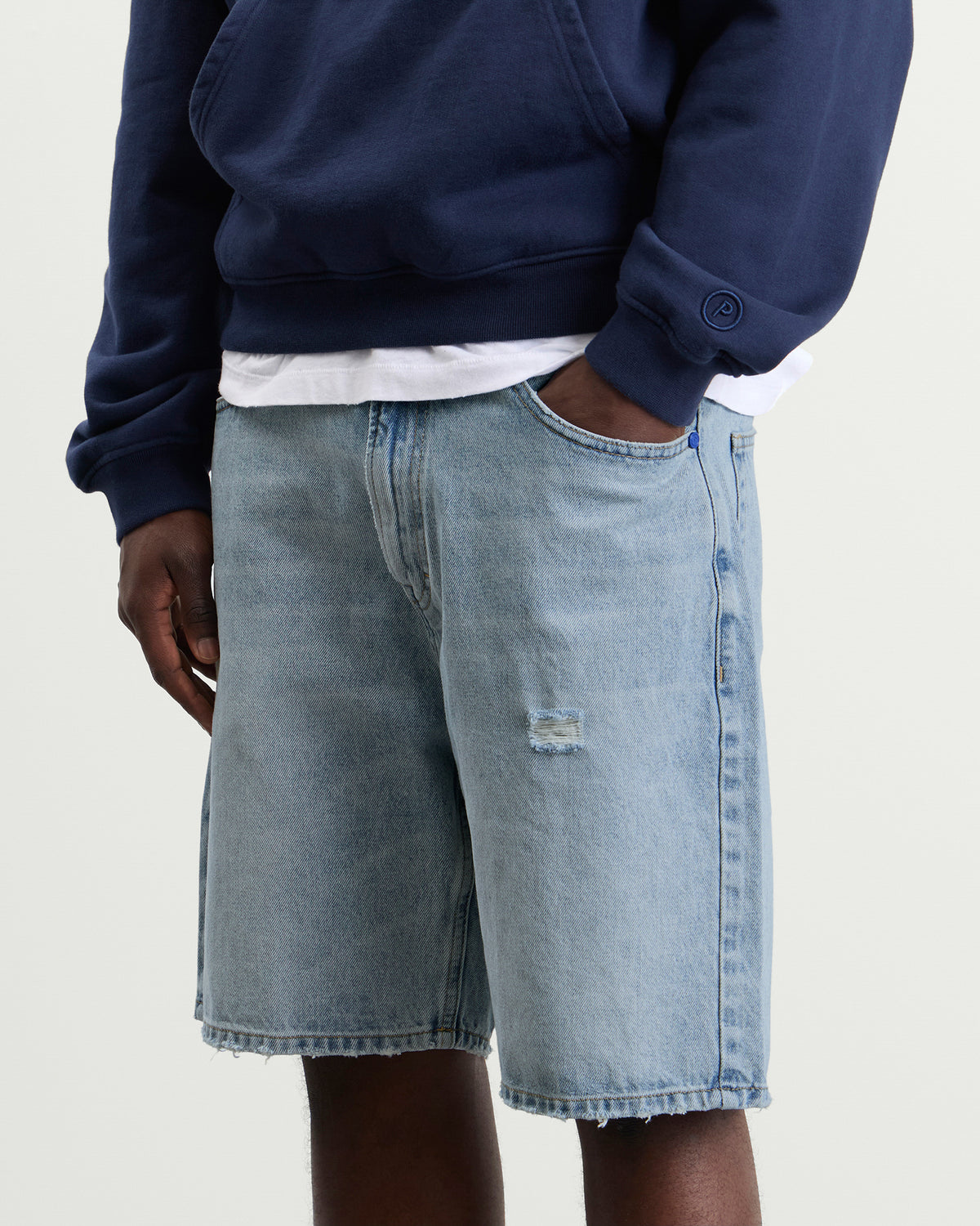 PICANTE Distressed Denim Short