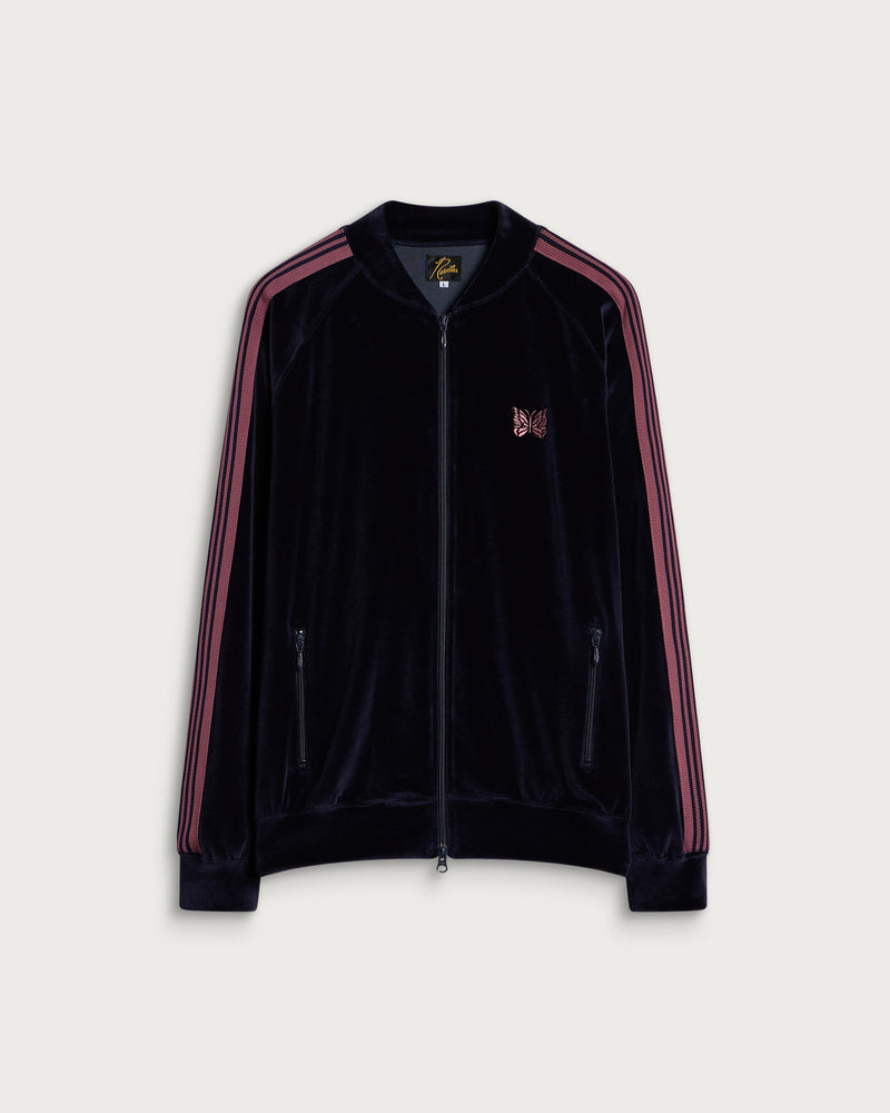Needles Velour Rib Collar Track Jacket