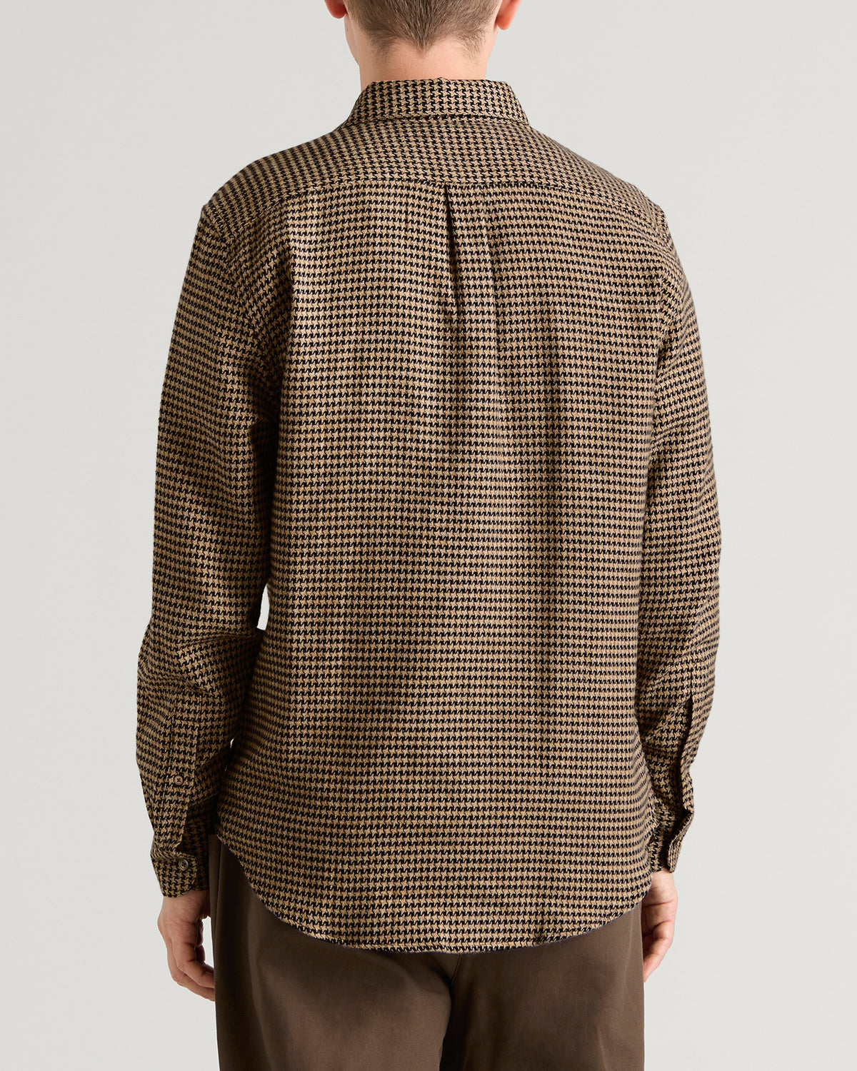 Portuguese Flannel Abstract Houndstooth Shirt