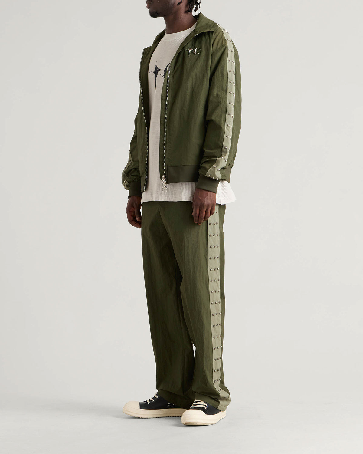 Thug Club Triple Line Stud Track Pants