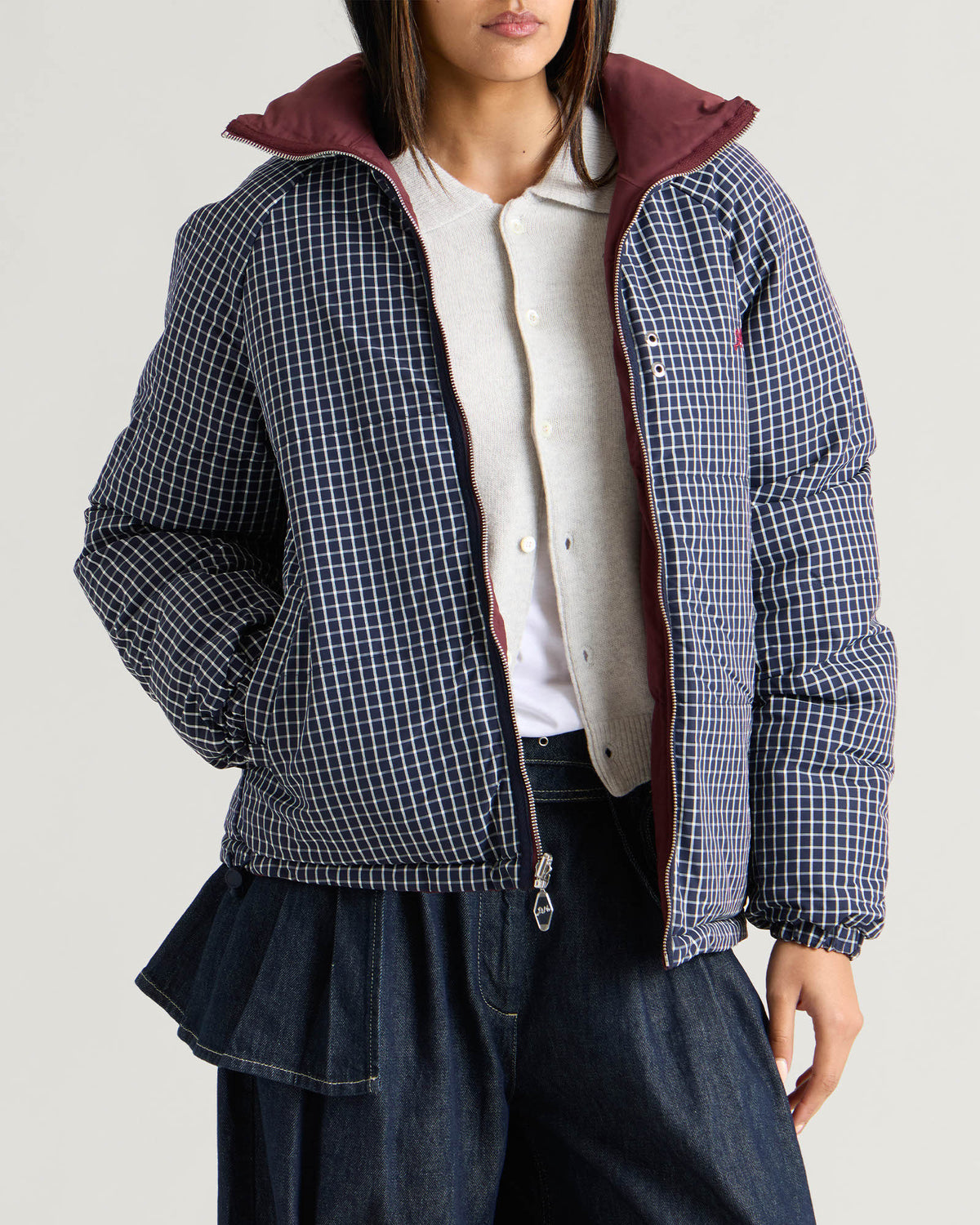 Damson Madder Opal Puffer Jacket - END. Exclusive