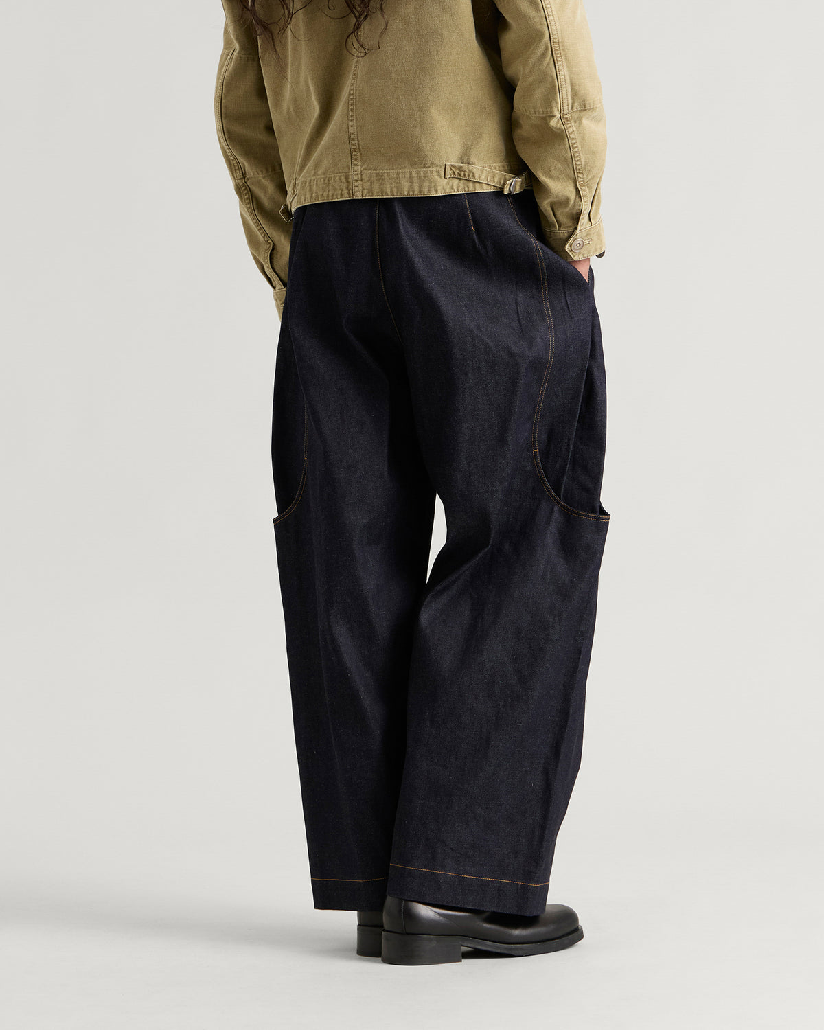 Sage Nation Malay Raw Indigo Jeans