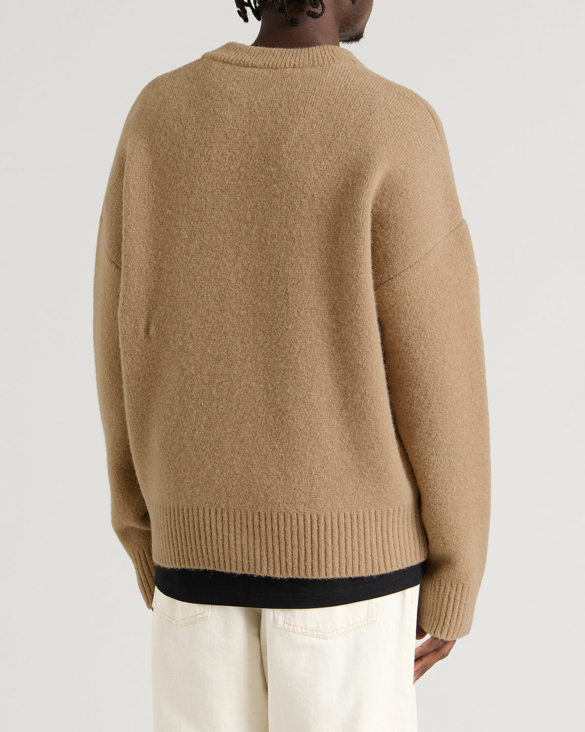 AMI Paris Alpaca Cardigan With ADC