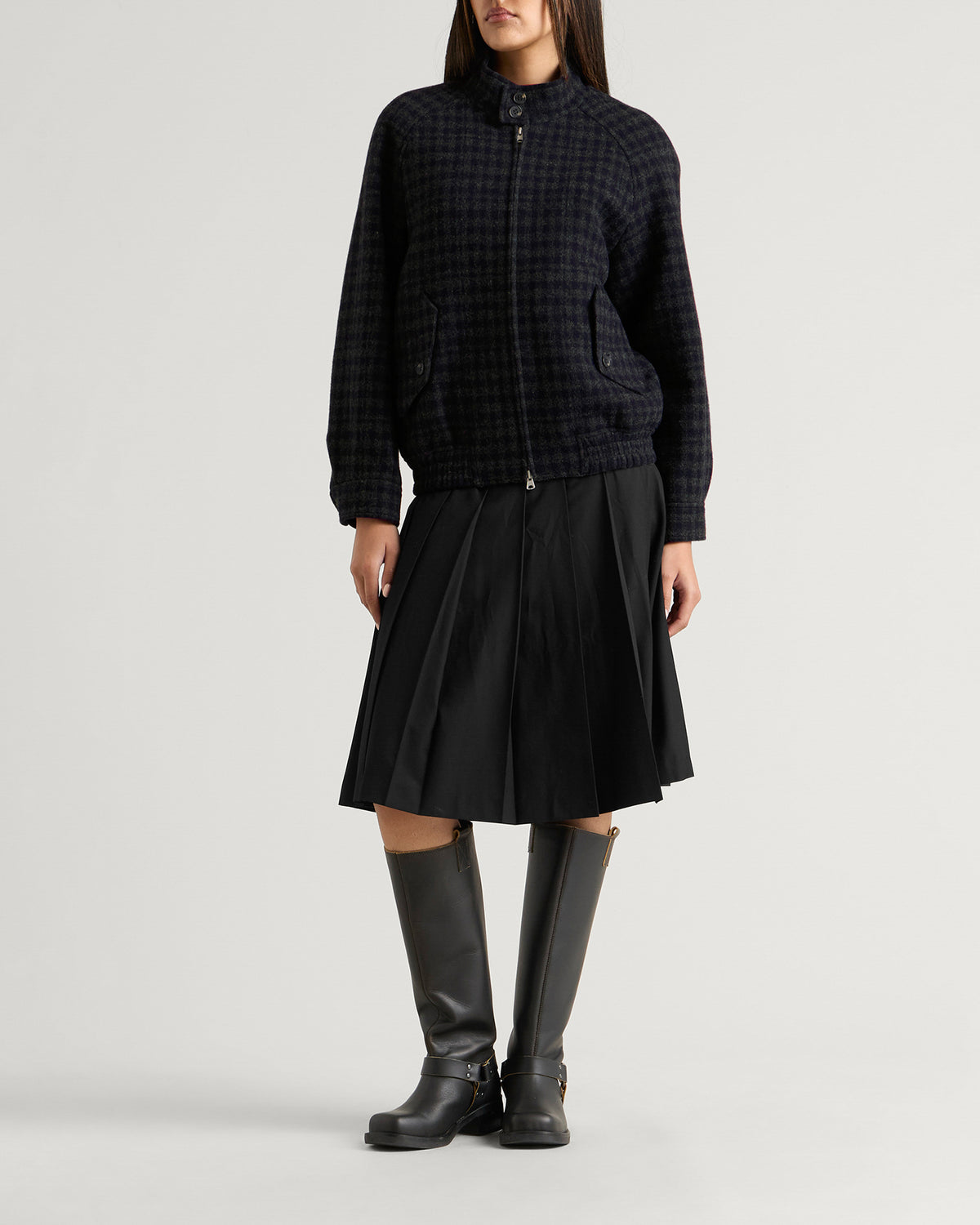 Dunst Harrington Quilted Wool Blouson