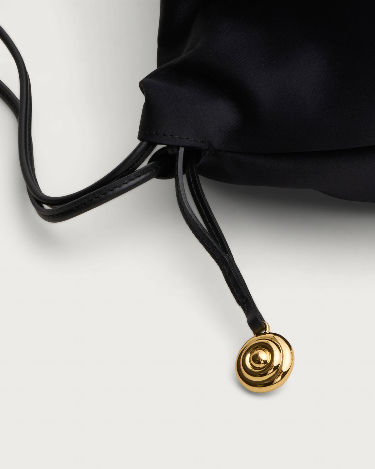 Liffner Charm Pouch Satin Shoulder Bag
