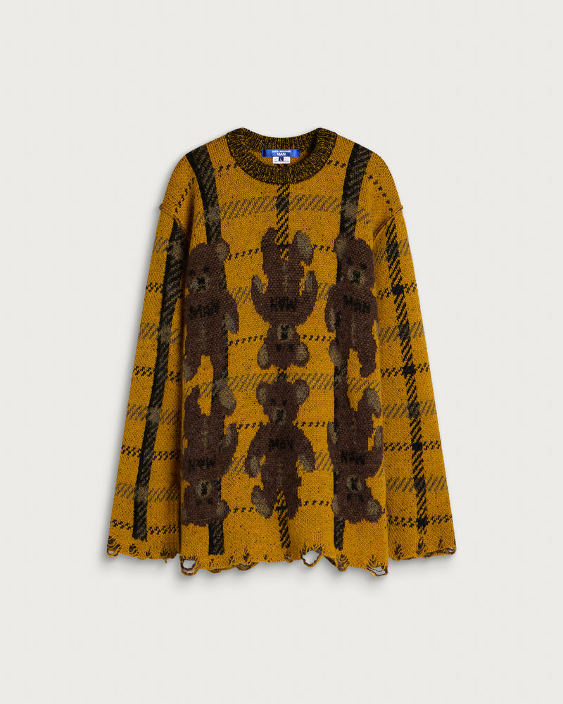 Junya Watanabe MAN Wool Nylon Teddy Jumper