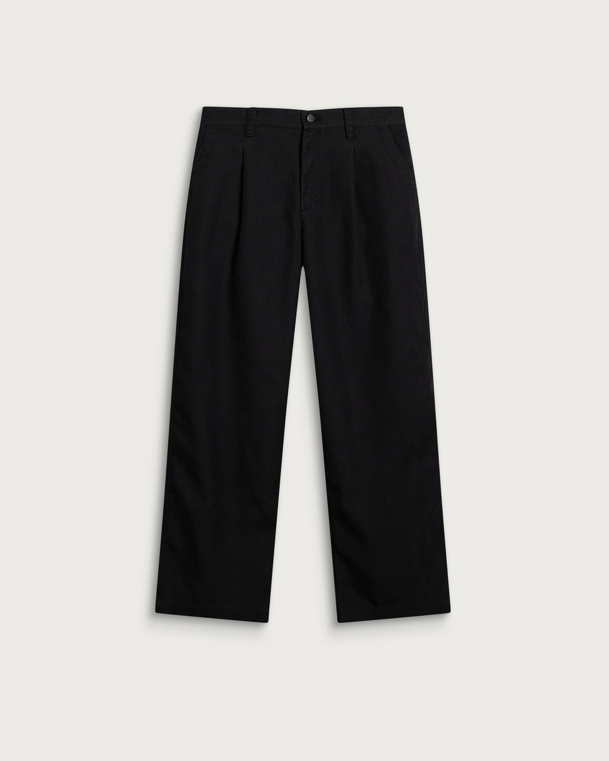 Bound Wide Pleated Trouser