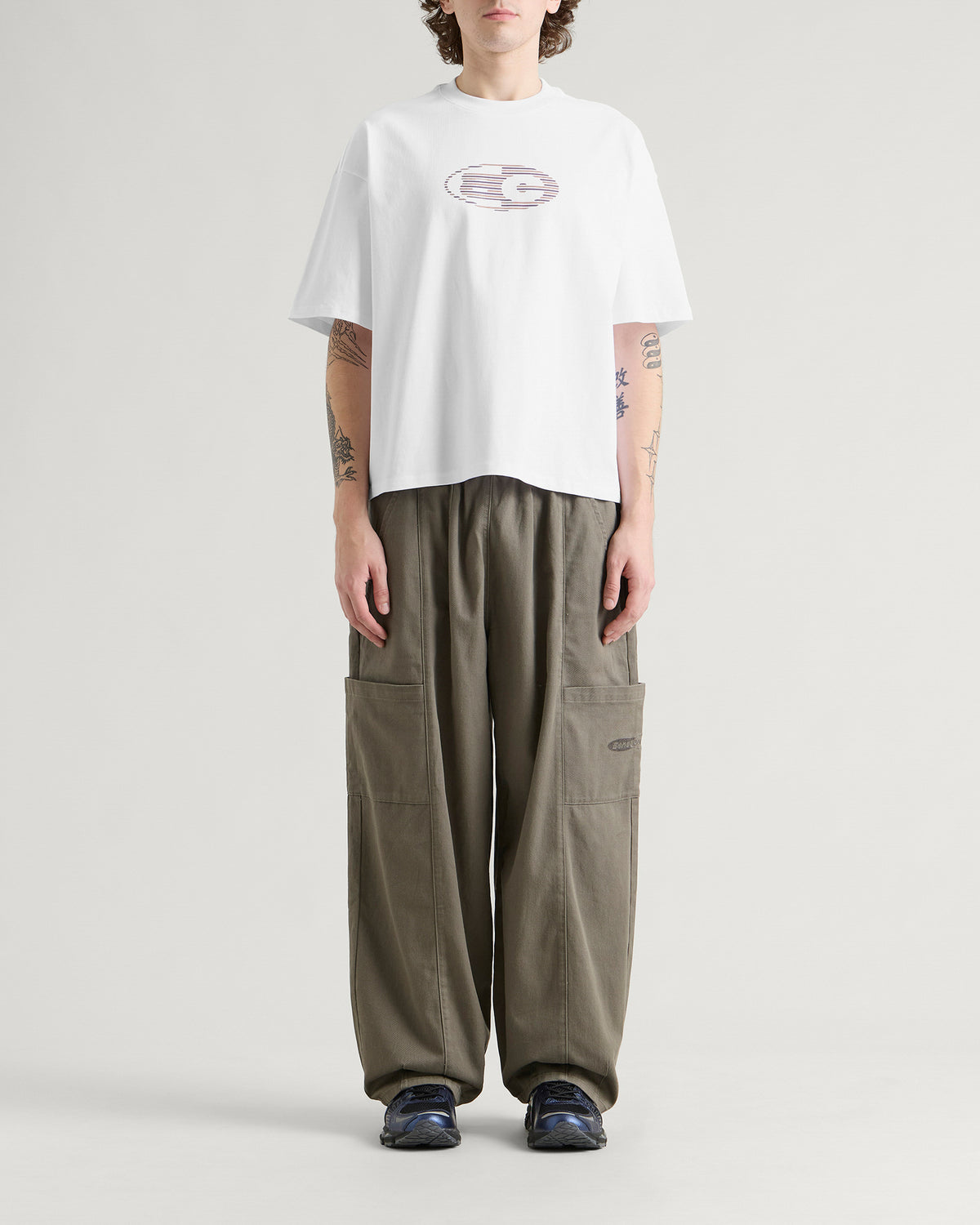 Bene Culture Domino Stripe T-Shirt
