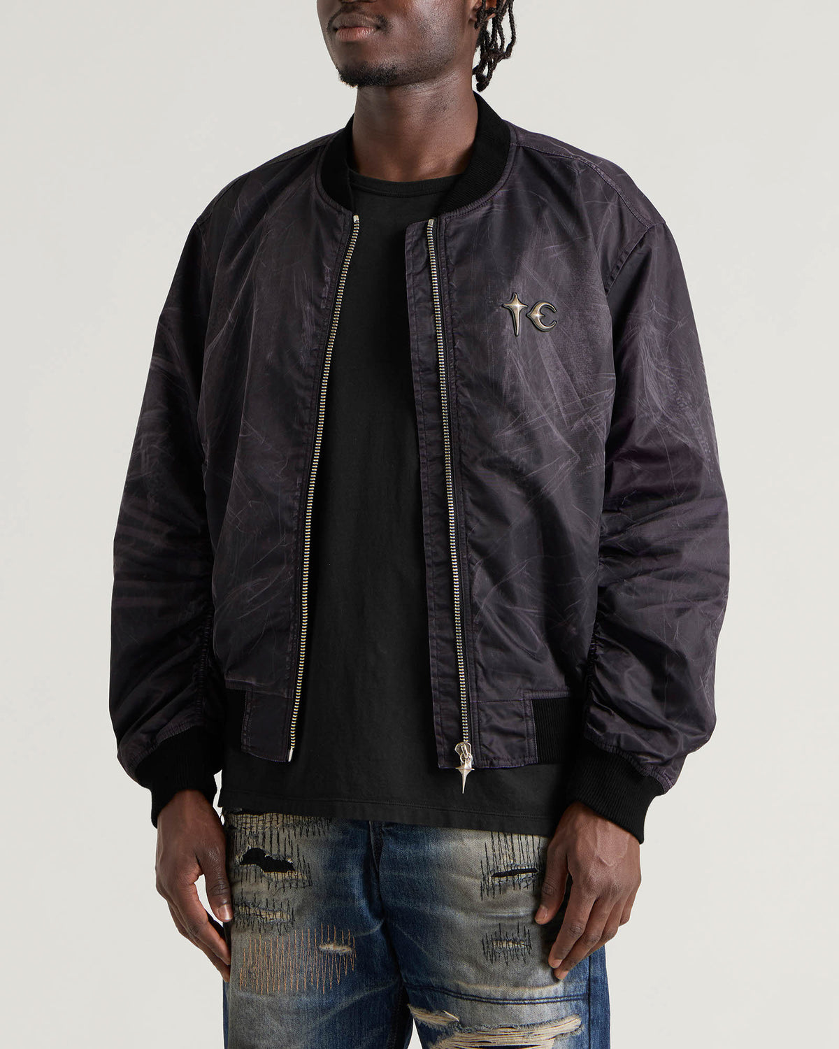 Thug Club Jamong Two Tone Washed MA-1 Jacket
