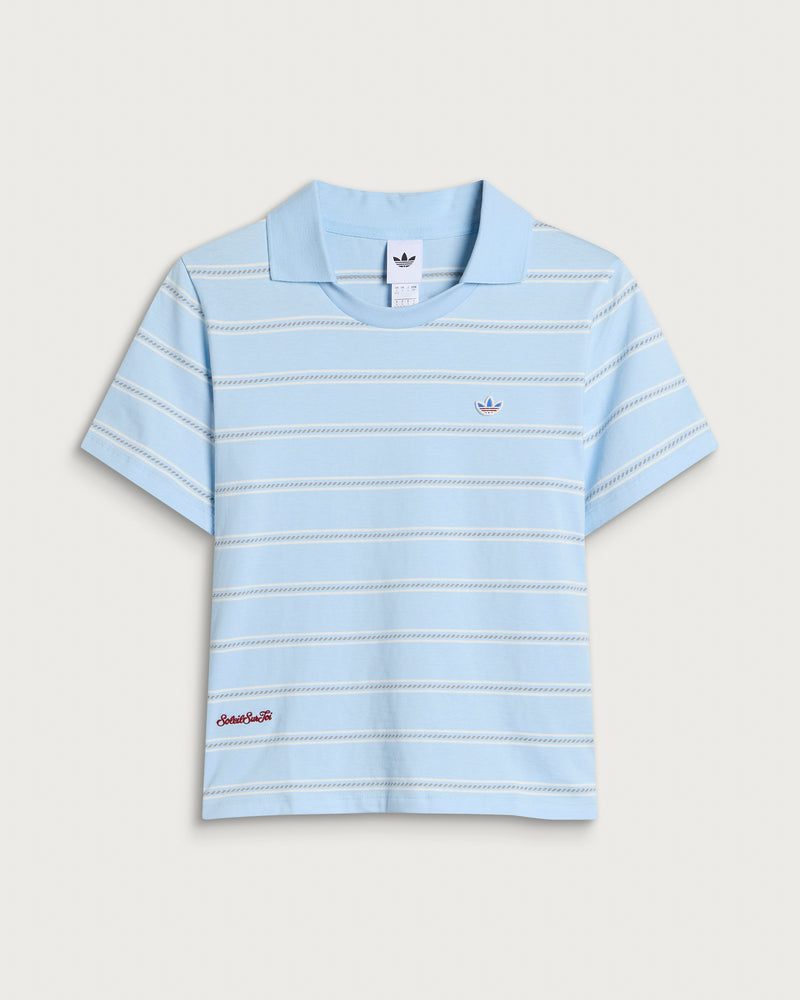 adidas Stripe Polo