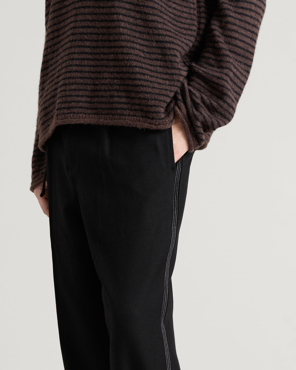 Beach Brains Pleated Work Pant