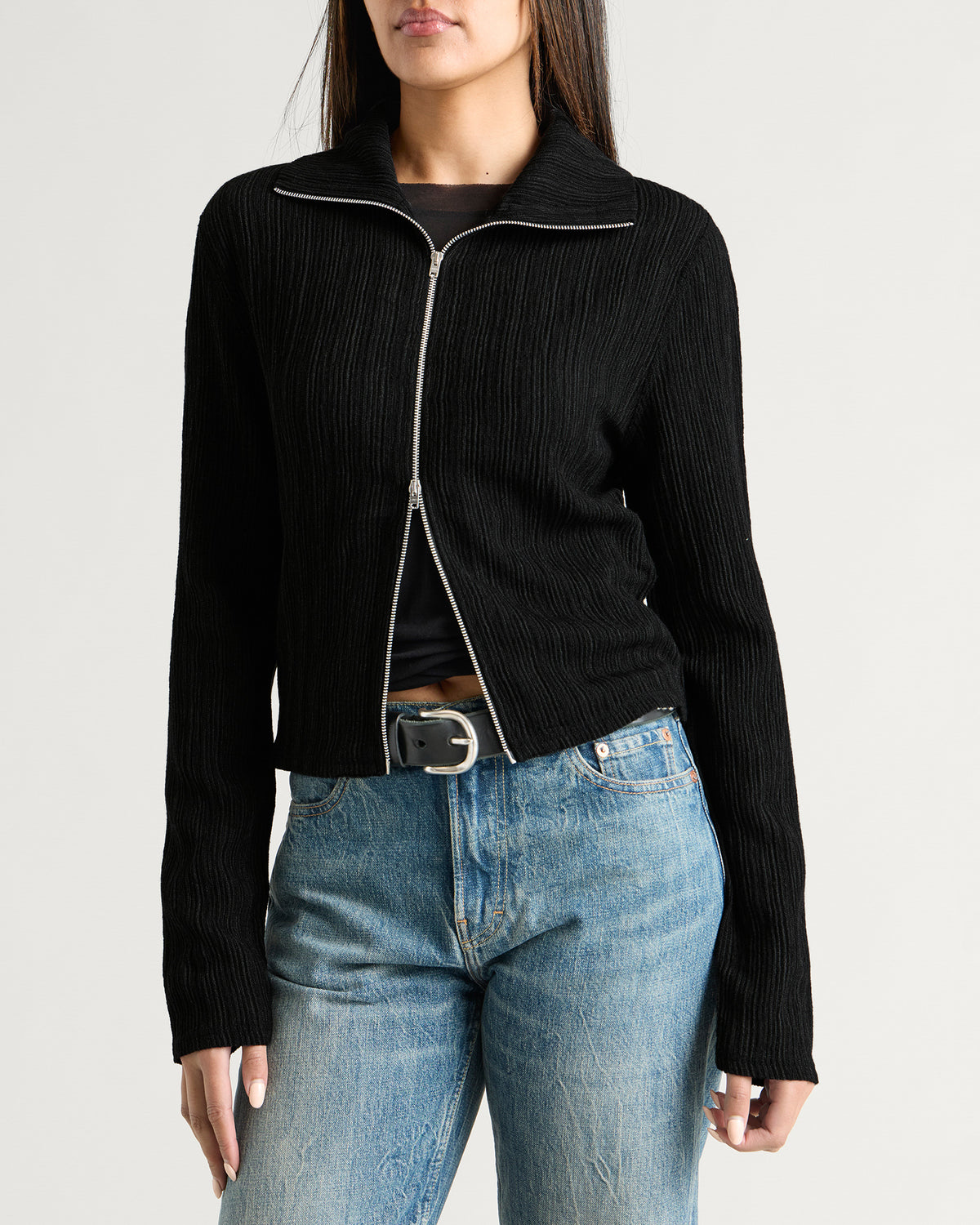 Our Legacy Slim Zip Long Sleeve Jacket
