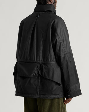 Barbour x Norbit Ripstop Wax Jacket Black – END.