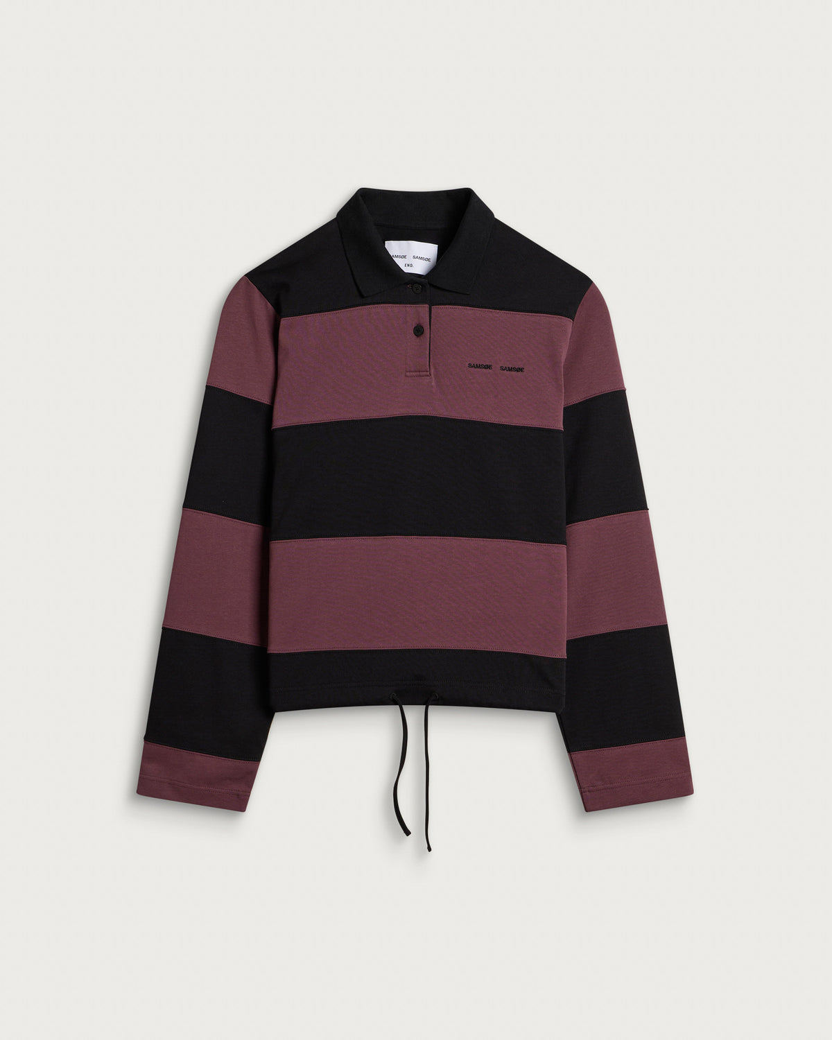 END. x Samsøe Samsøe Sadovan Long Sleeve Polo