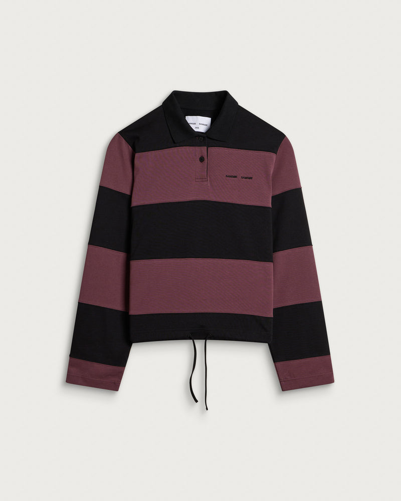 END. x Samsøe Samsøe Sadovan Long Sleeve Polo