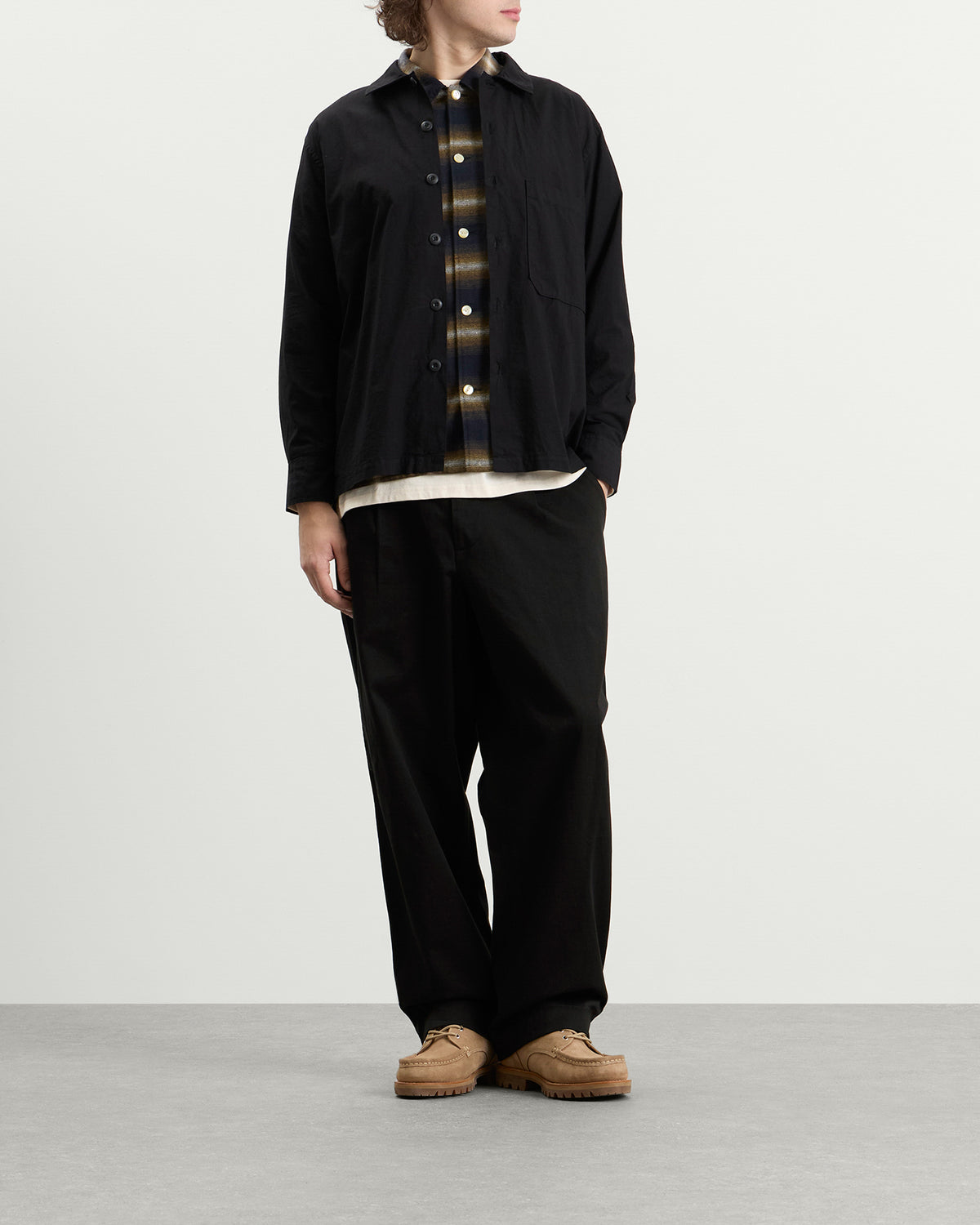 Universal Works Slub Shirting Fatigue Shirt