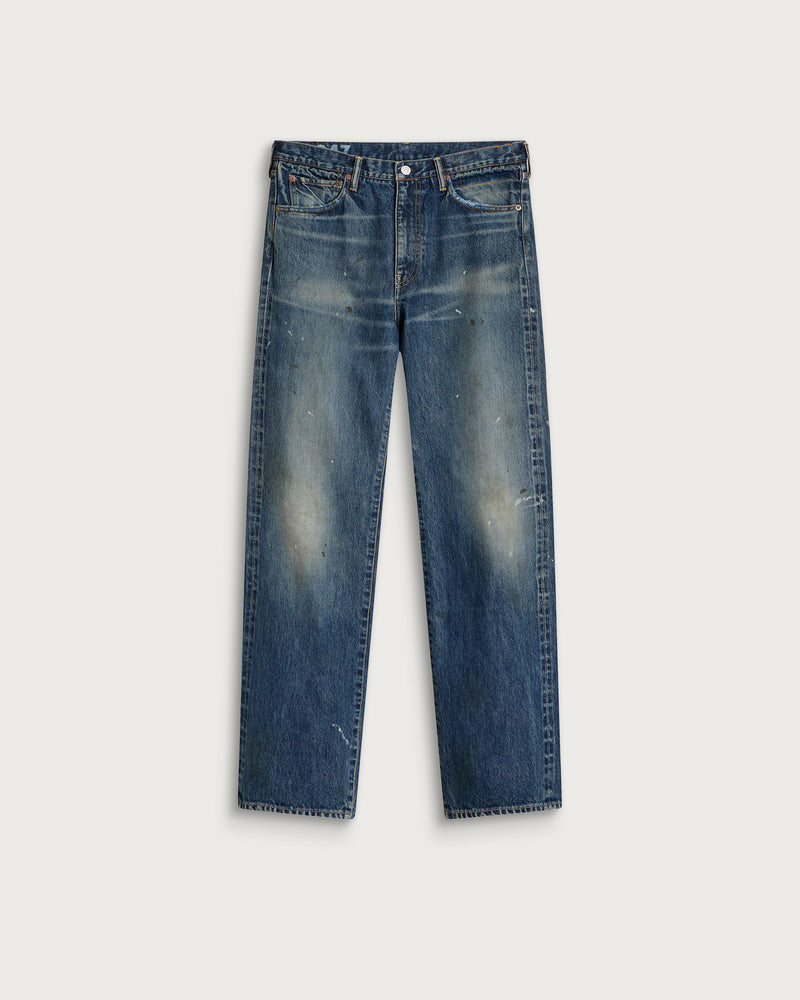 Visvim Social Sculpture 03 Wide Damaged Jeans