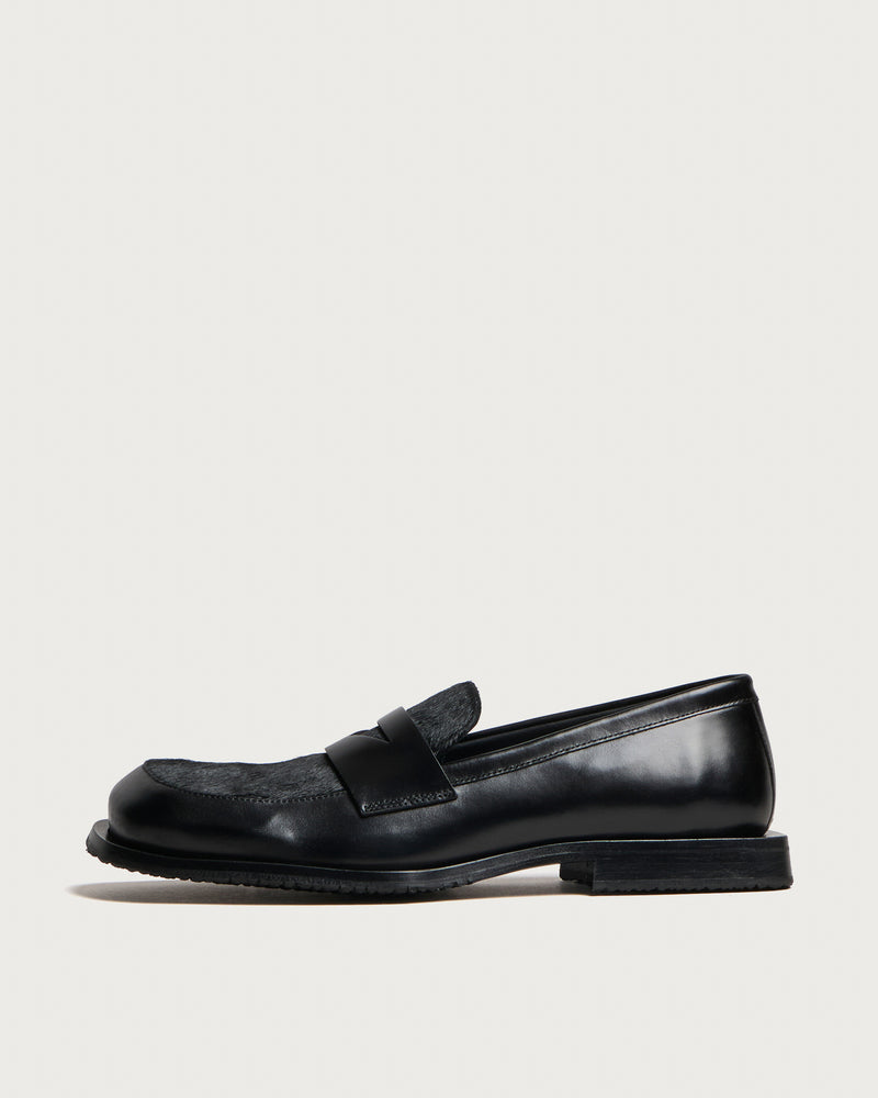 Eytys Savant Leather Pony Hair Loafer