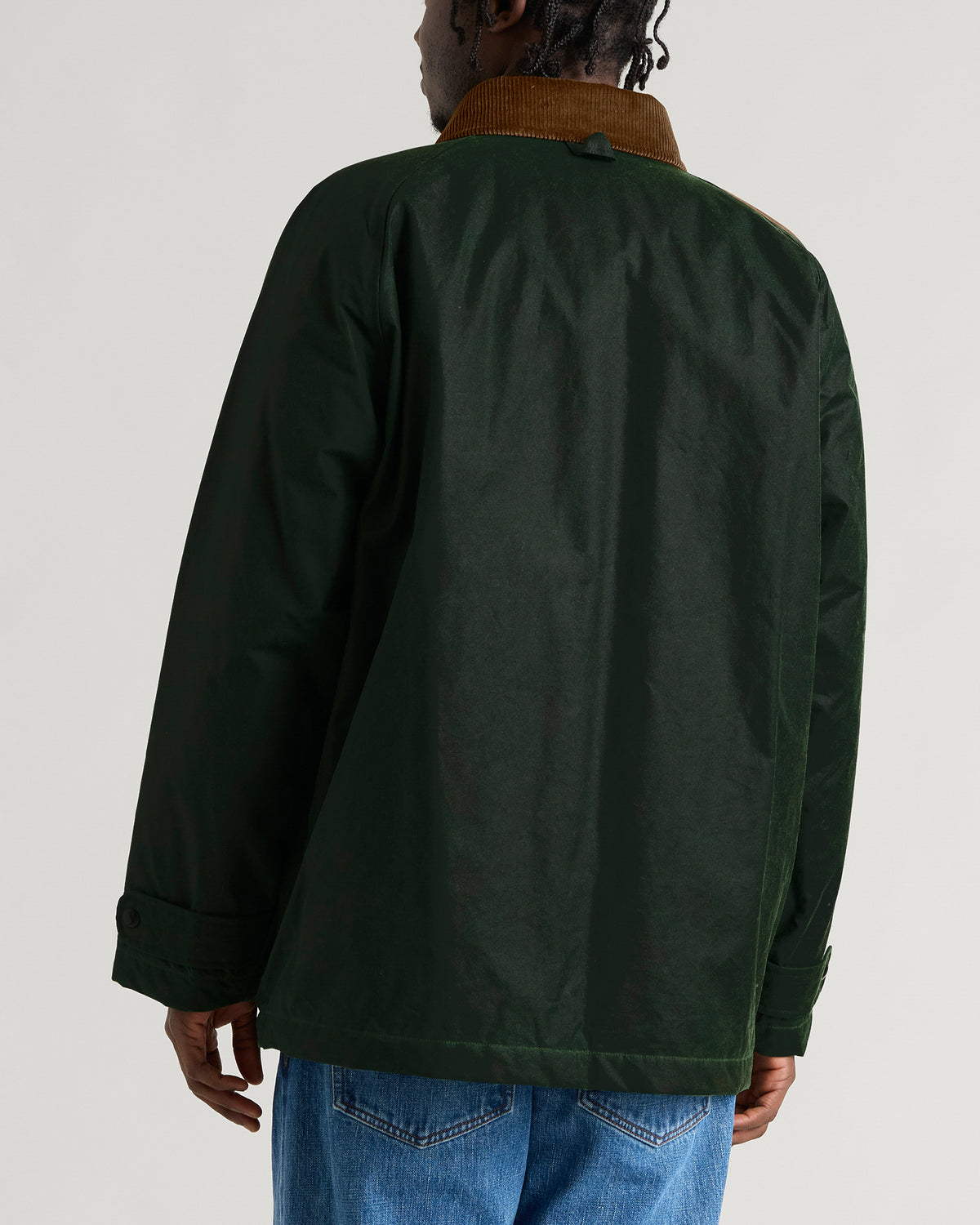 Drake's Waxed Coverall Jacket