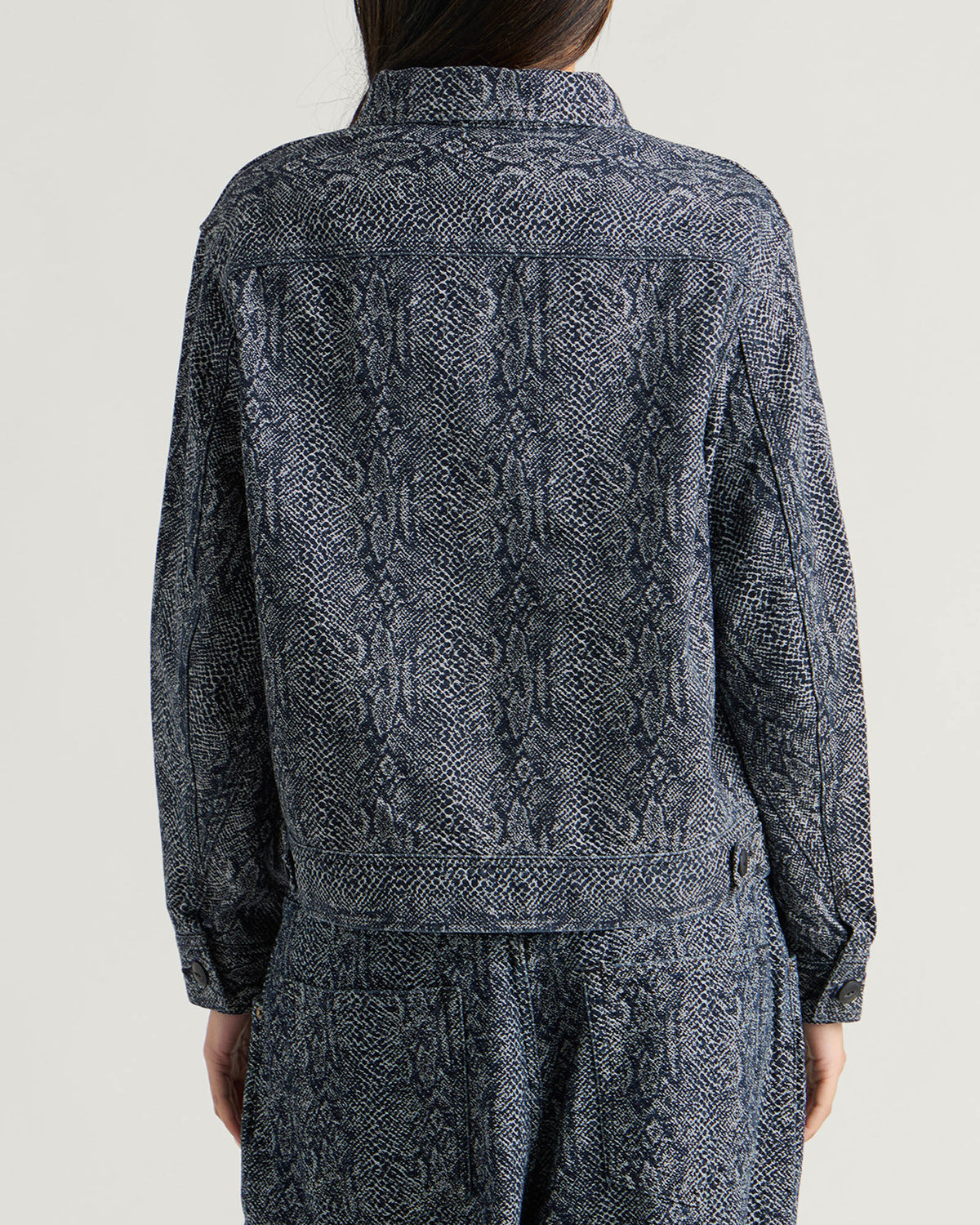 Needles Jacquard Python Work Jacket