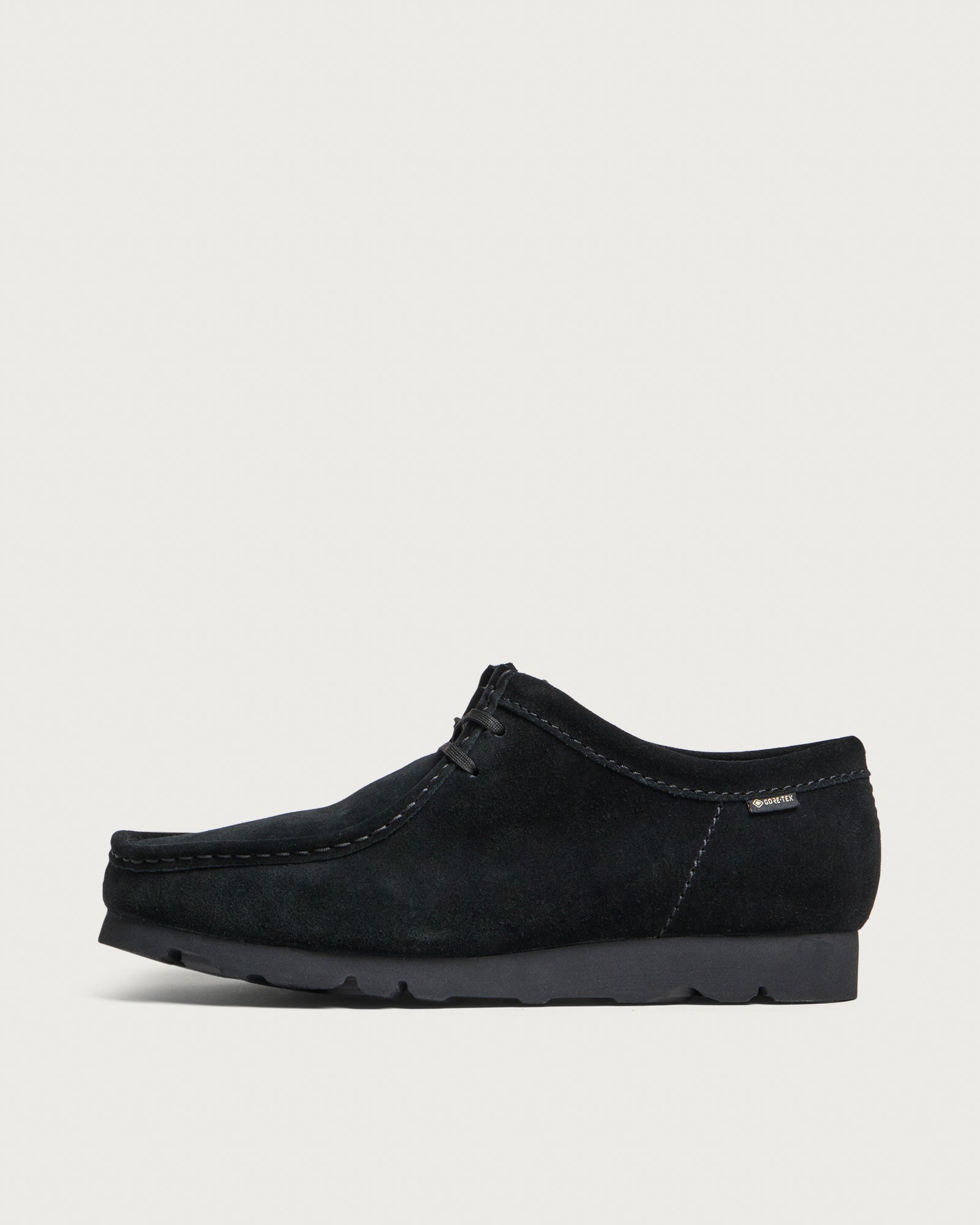 靴 CLARKS Wallabee GTX 26.5 Clarks Originals Wallabee GTX Black Suede – END.