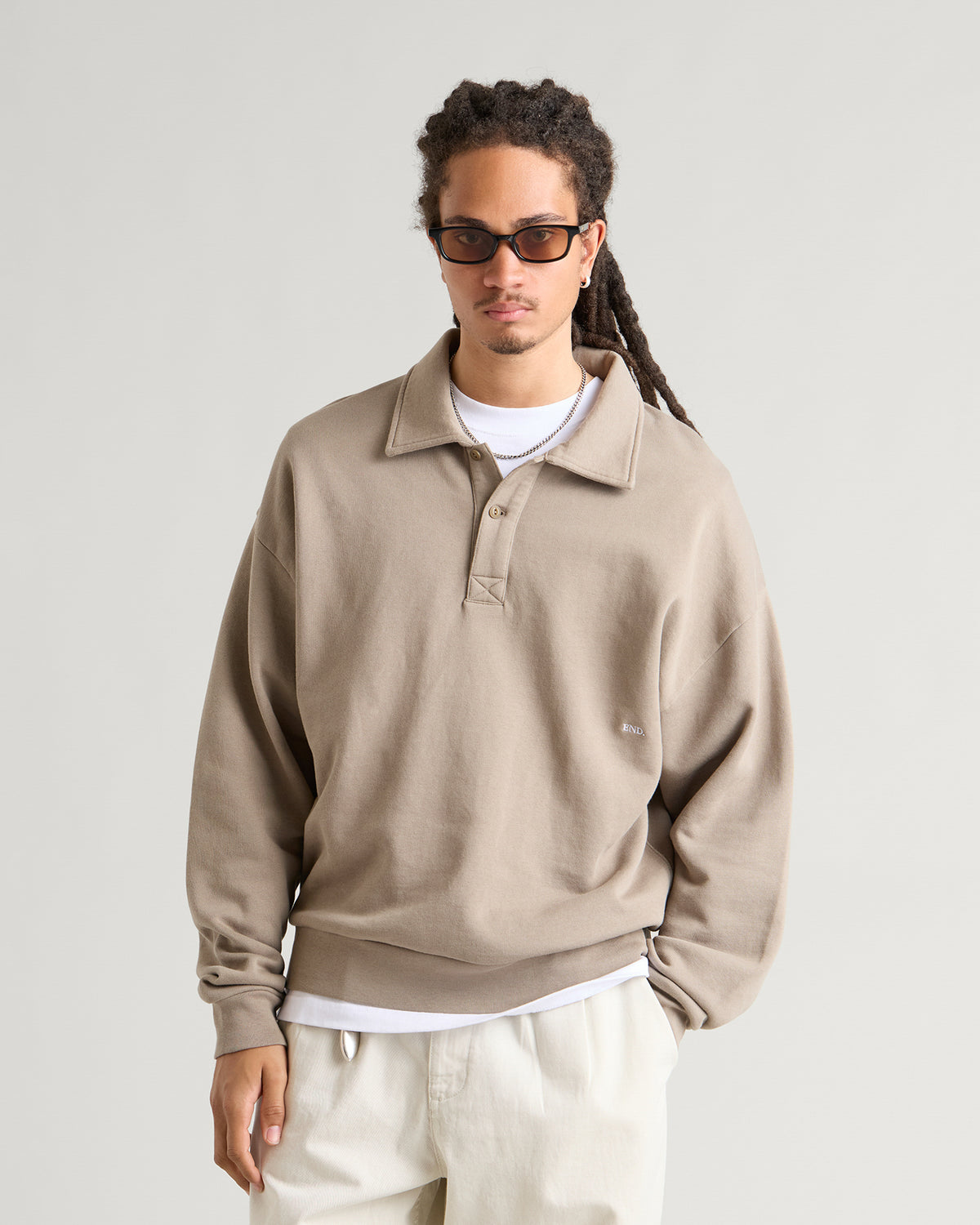 END. Signature Fleece Polo