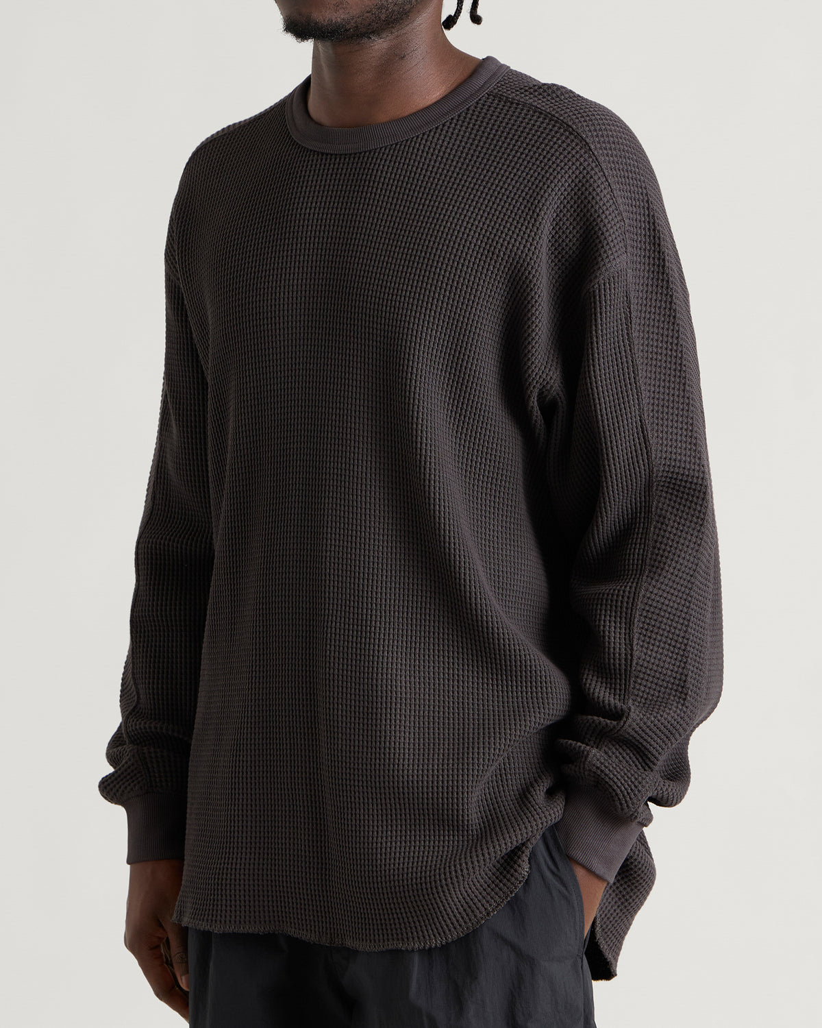 Snow Peak Heavyweight Waffle Pullover