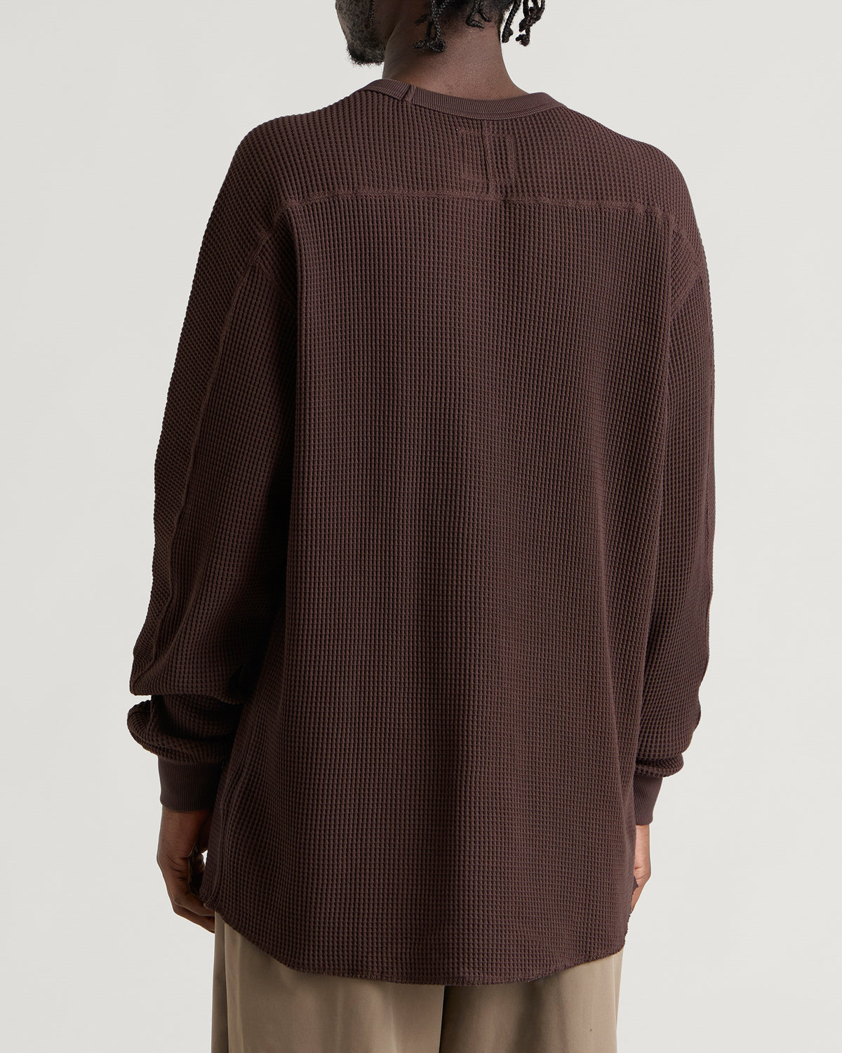 Snow Peak Heavyweight Waffle Pullover