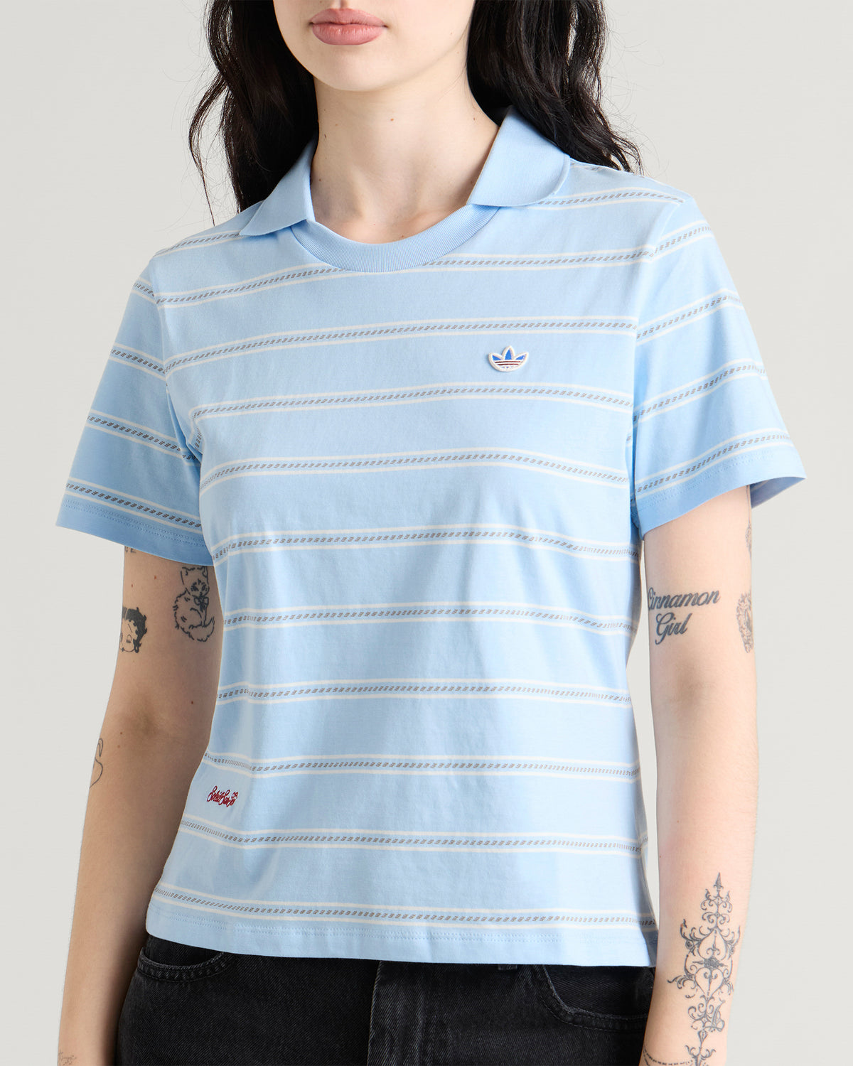 adidas Stripe Polo