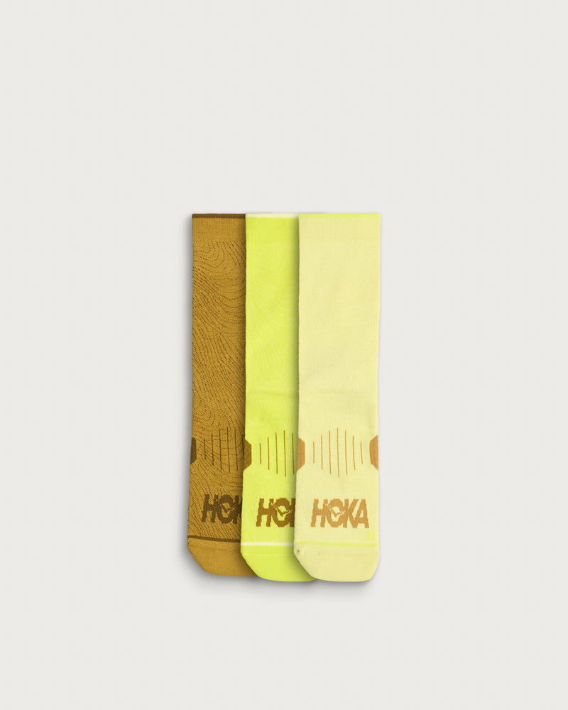 Hoka ONE ONE Crew Run Sock 3-Pack