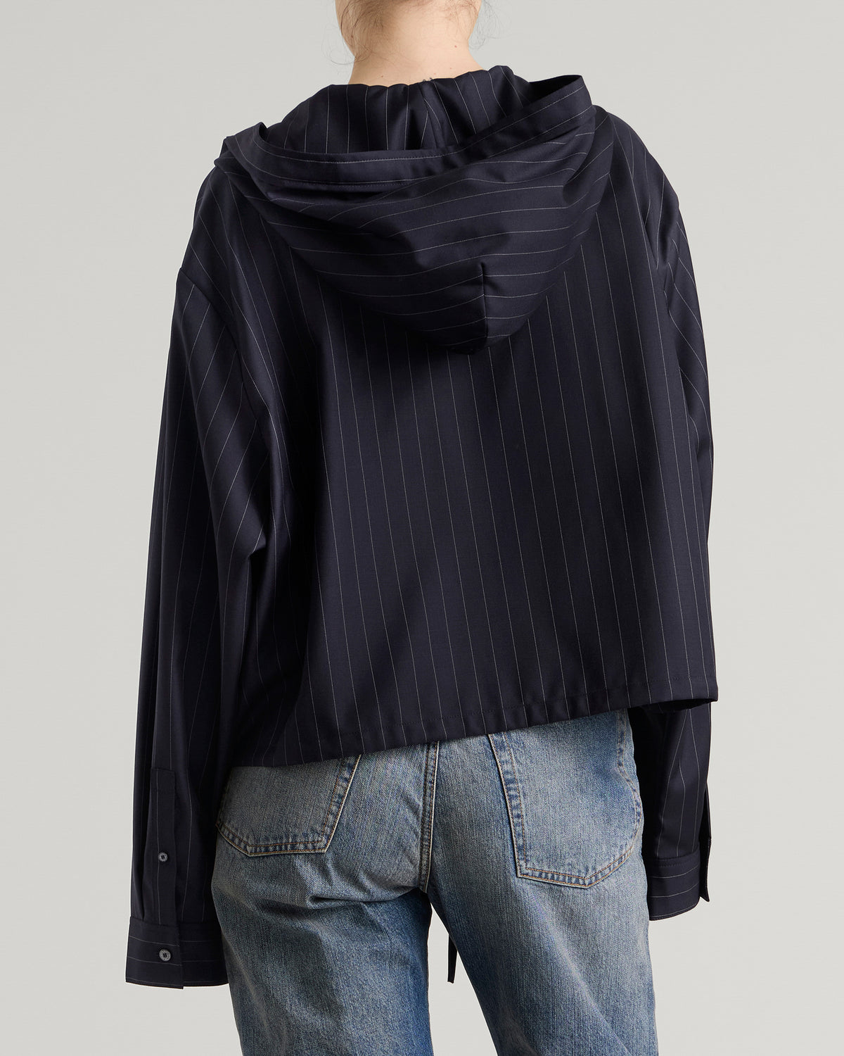 Acne Studios Sip Wool Pinstripe Shirt