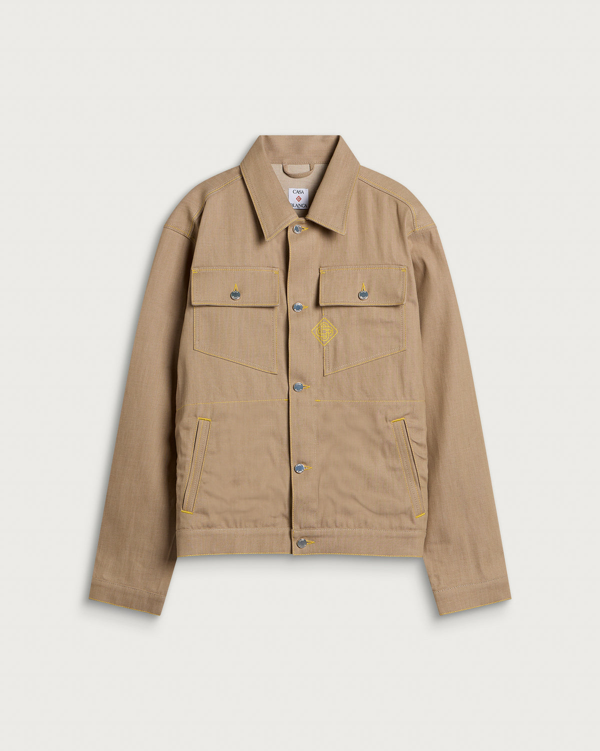 Casablanca Desert Canvas Denim Jacket