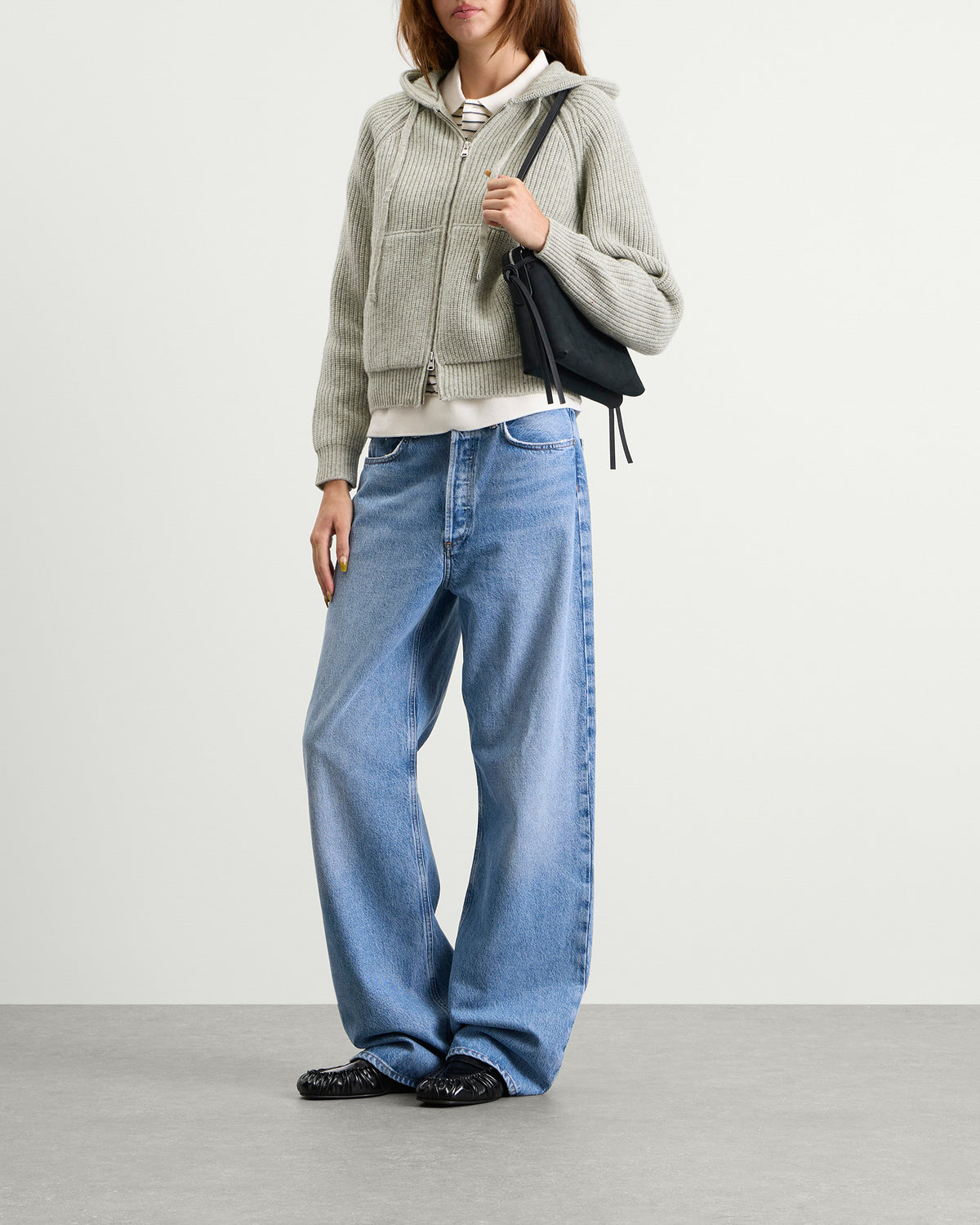 Dunst Hooded Knit Cardigan