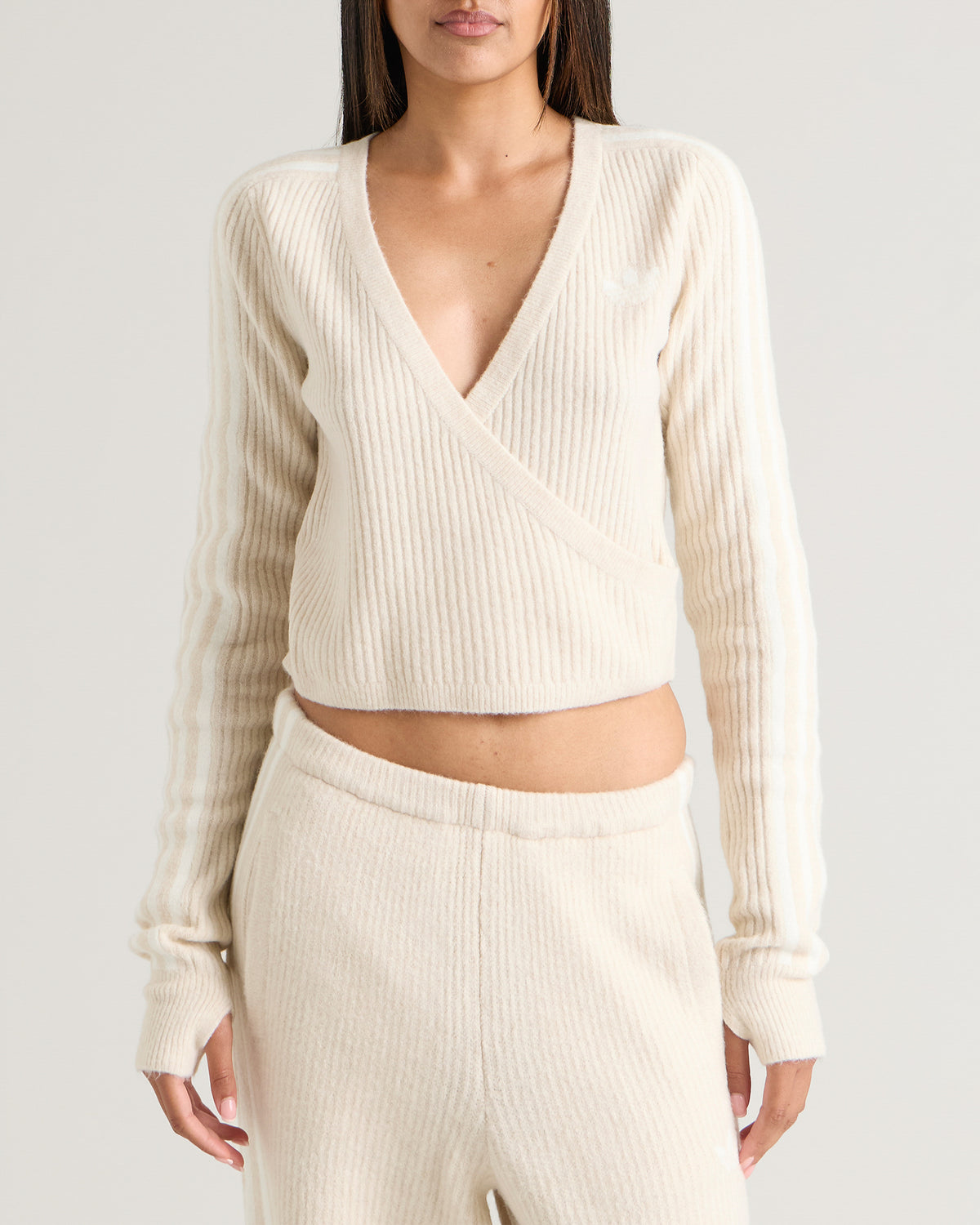 adidas x Jennie Knit Wrap Cardigan