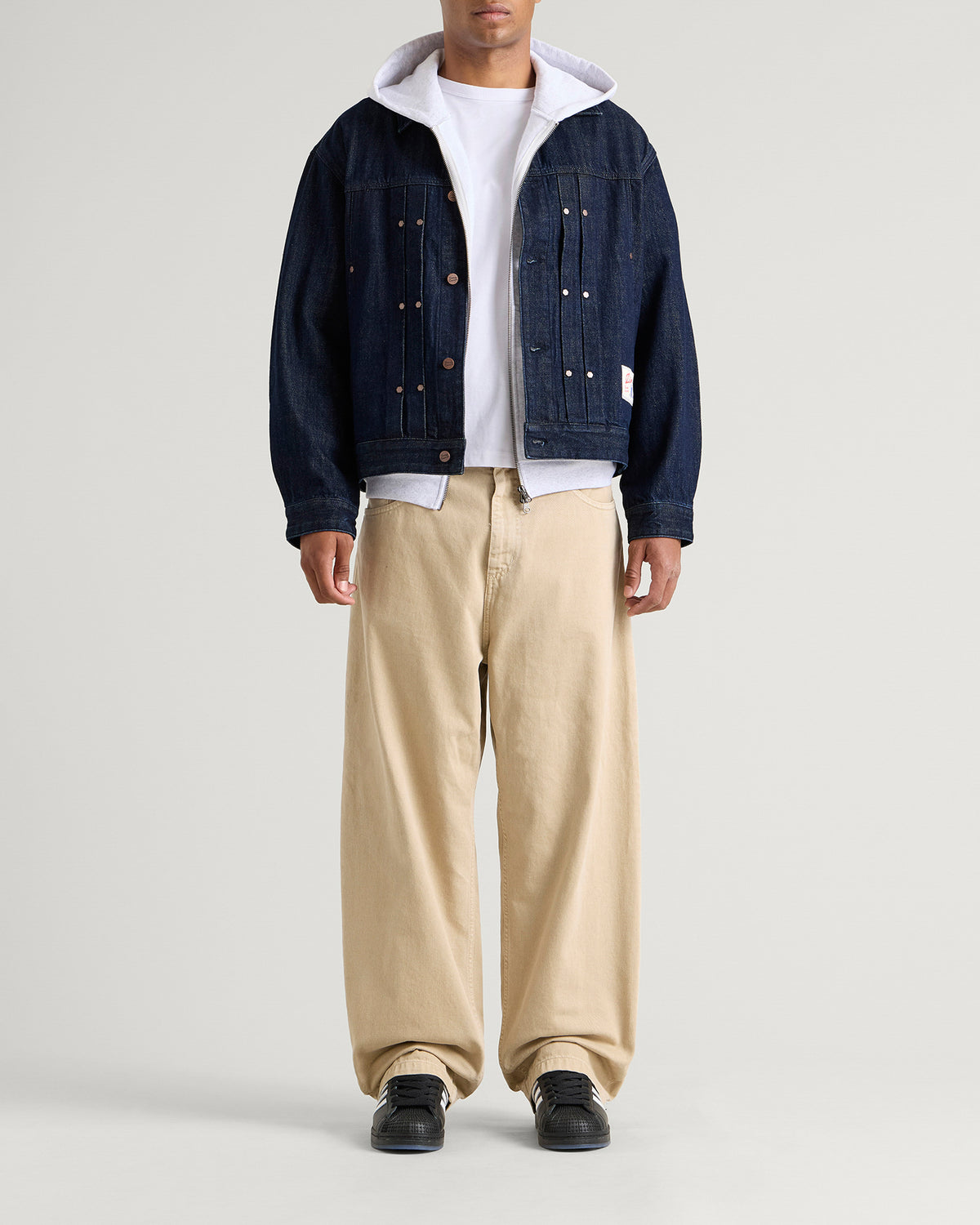 Dime Pleated Denim Jacket