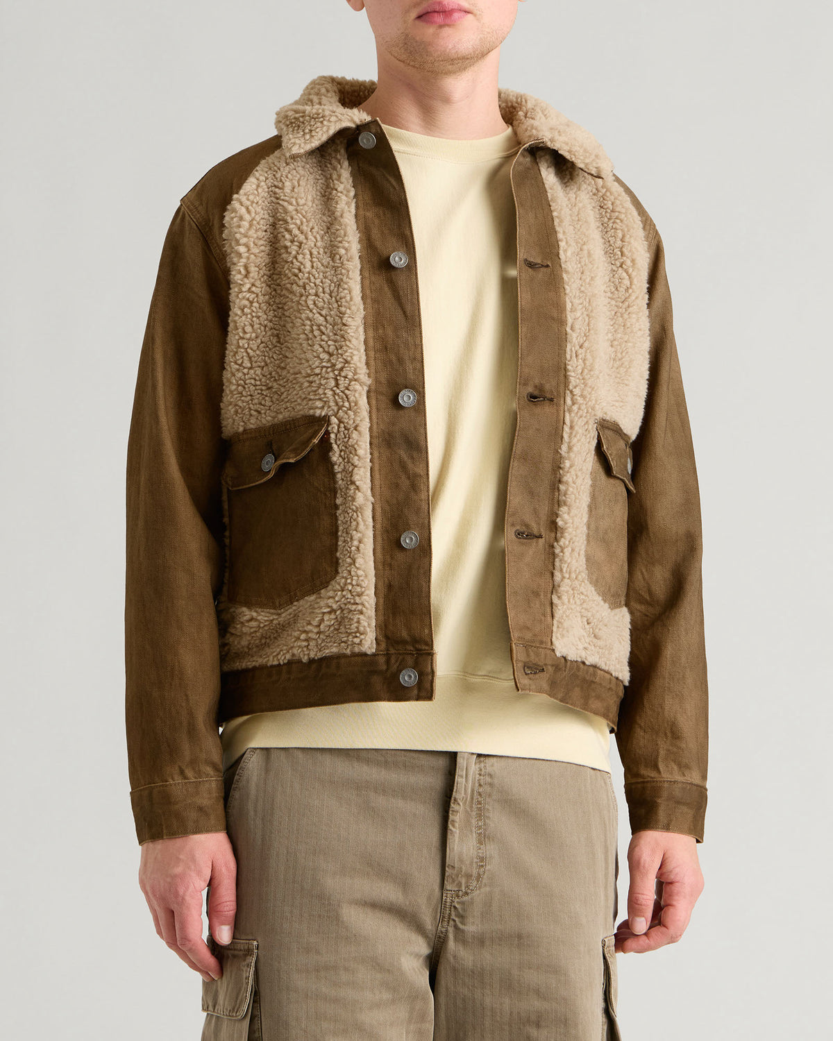 RRL Type 2 Grizzly Trucker Jacket