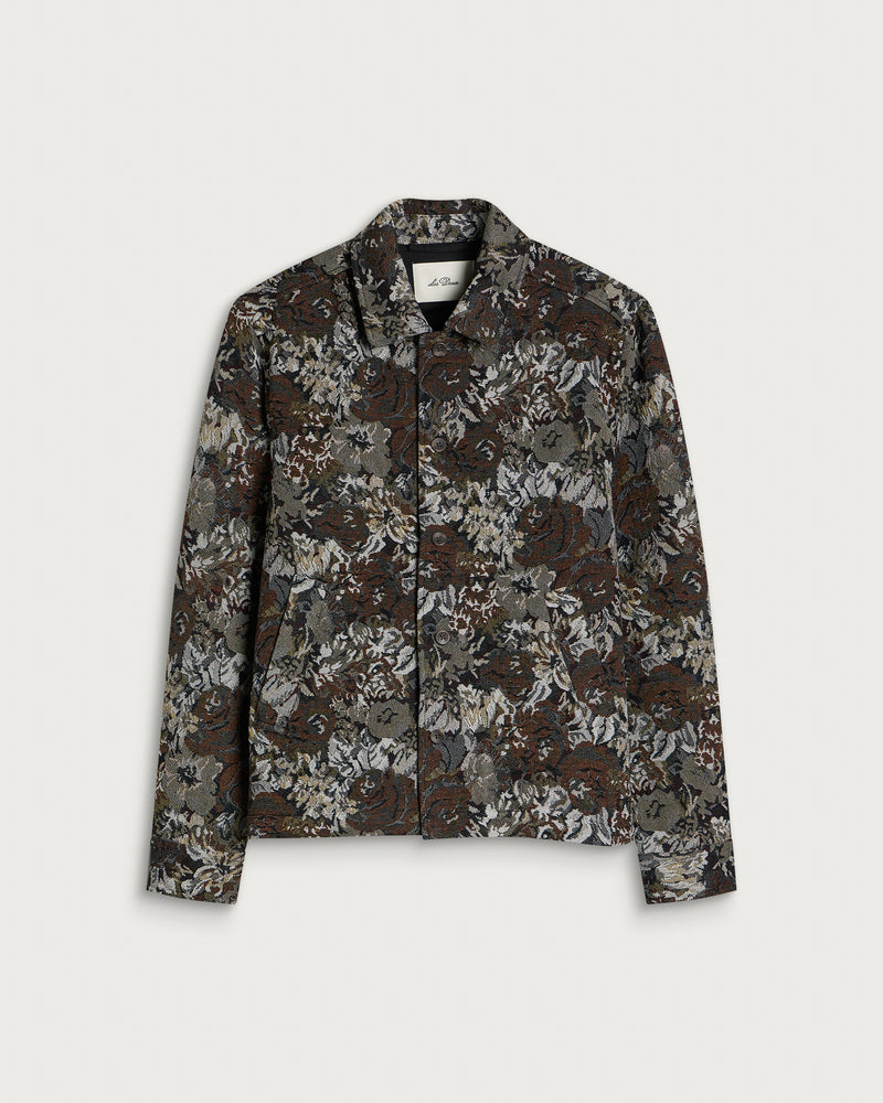 Les Deux Rose Jacquard Overshirt