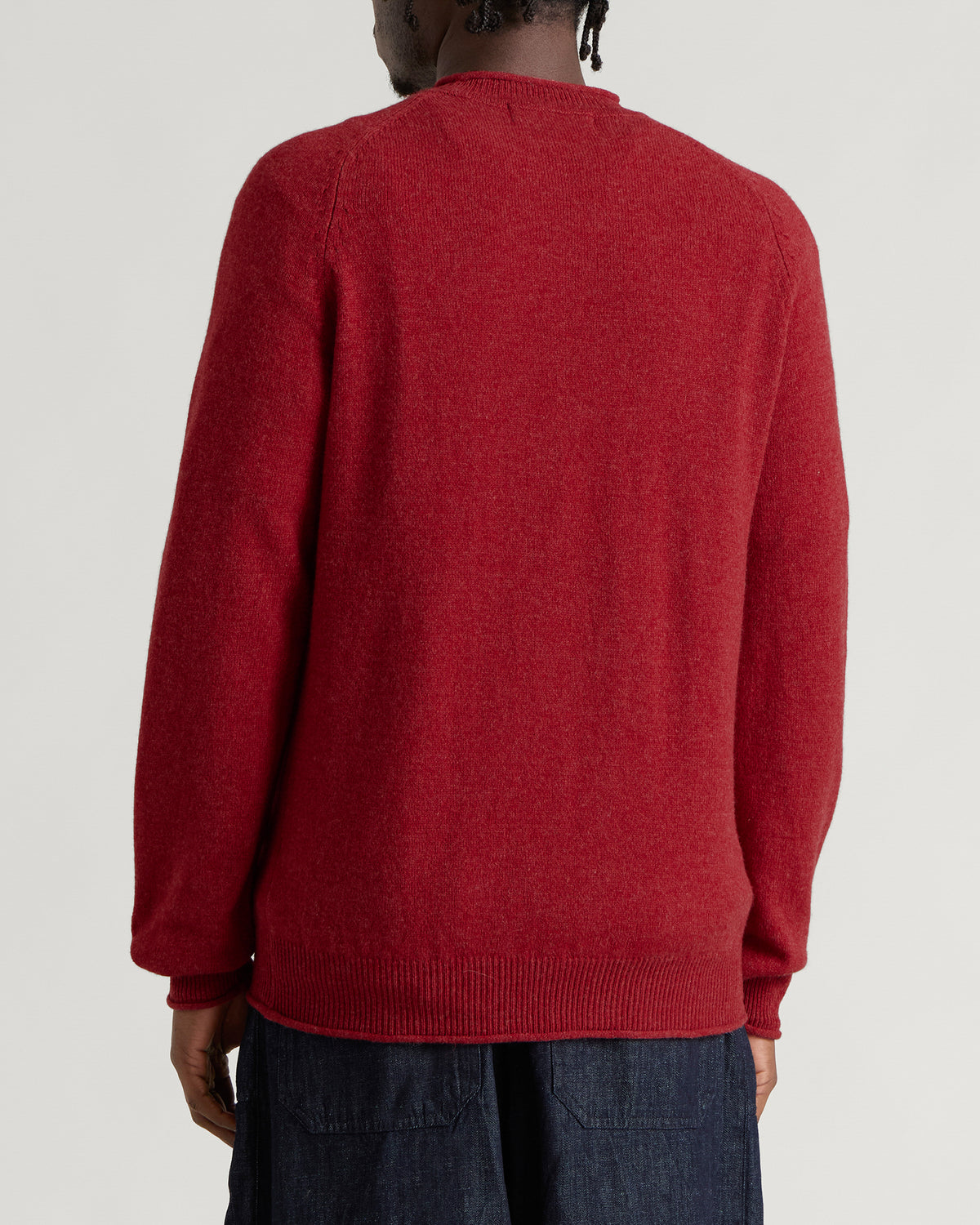 PITTARI Usk Lambswool Roll Collar Jumper