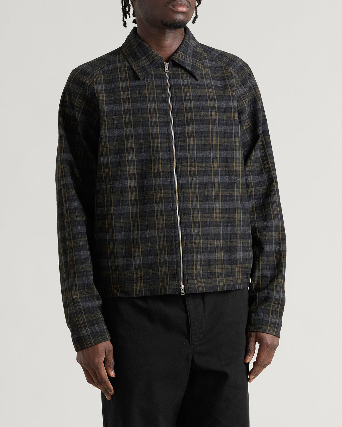Norse Projects Stensholt Cotton Wool Check Blouson