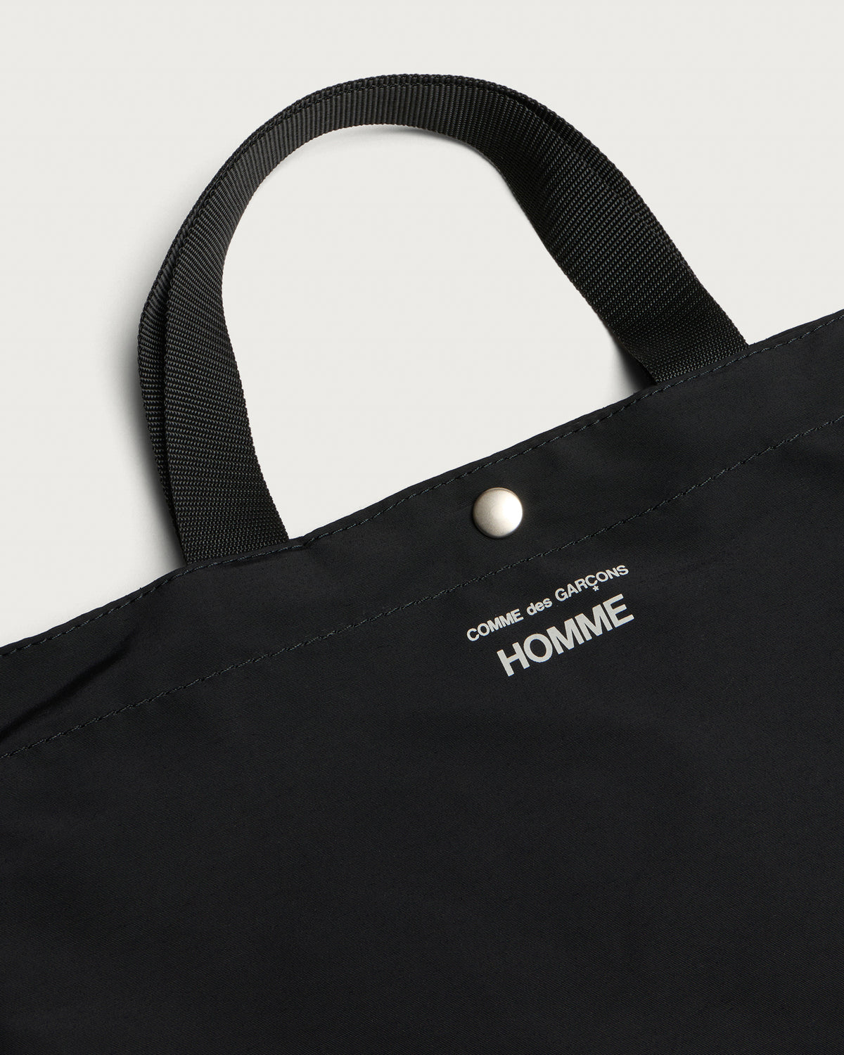Comme des Garçons Homme Cotton Nylon Grograin Tote