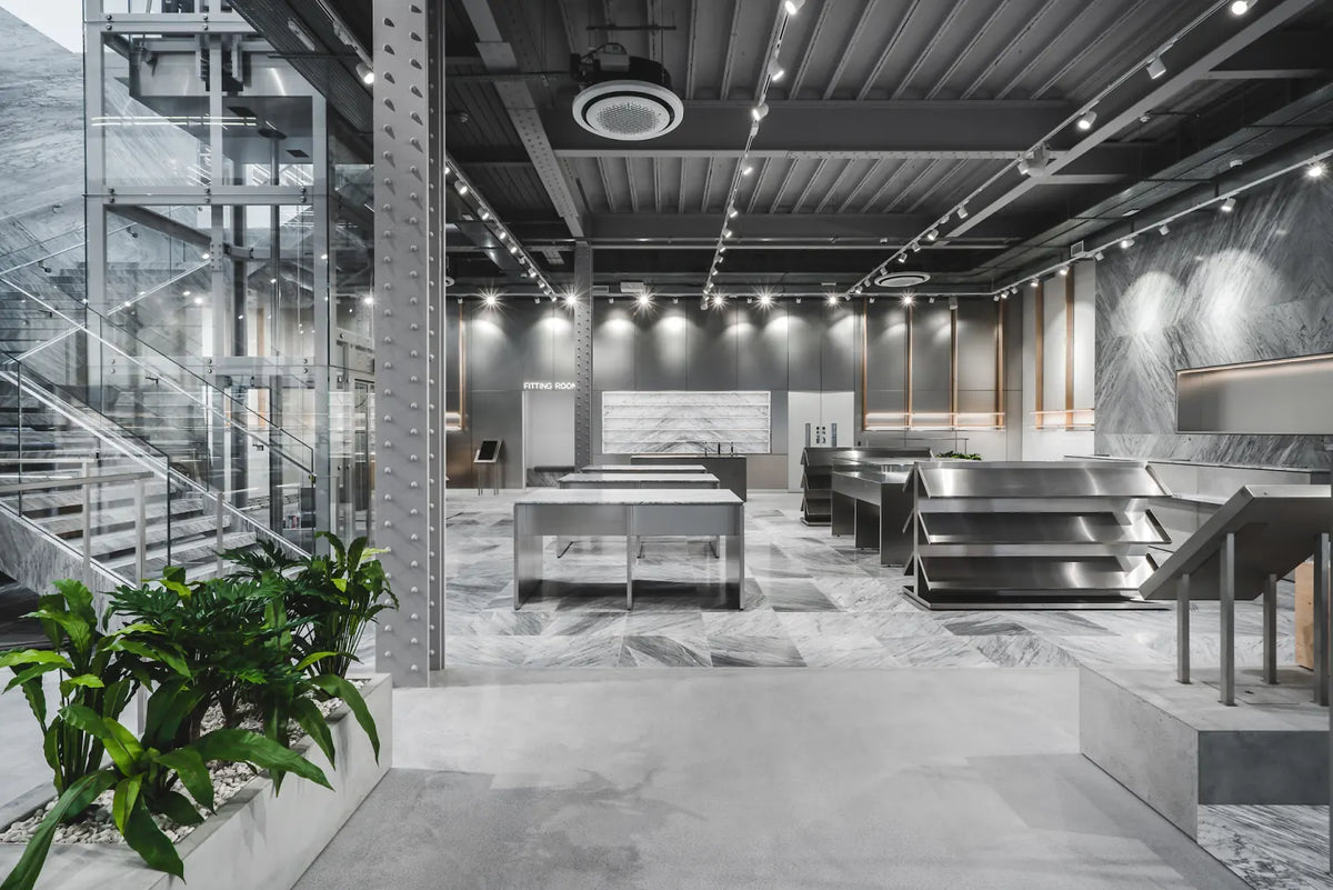 Interior of END. Manchester store