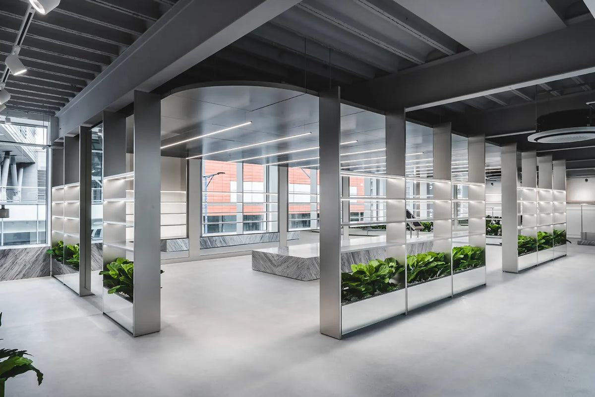 Interior of the END. Manchester store
