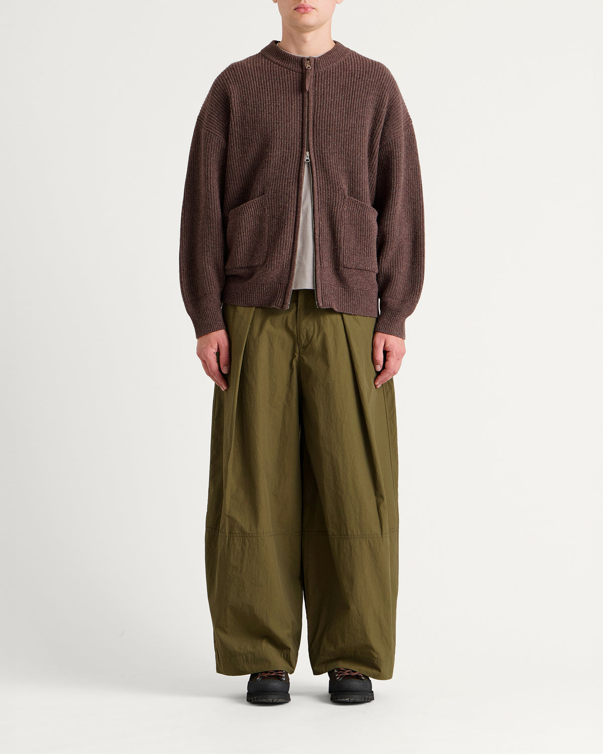 FrizmWORKS Wool Deck Zip Cardigan