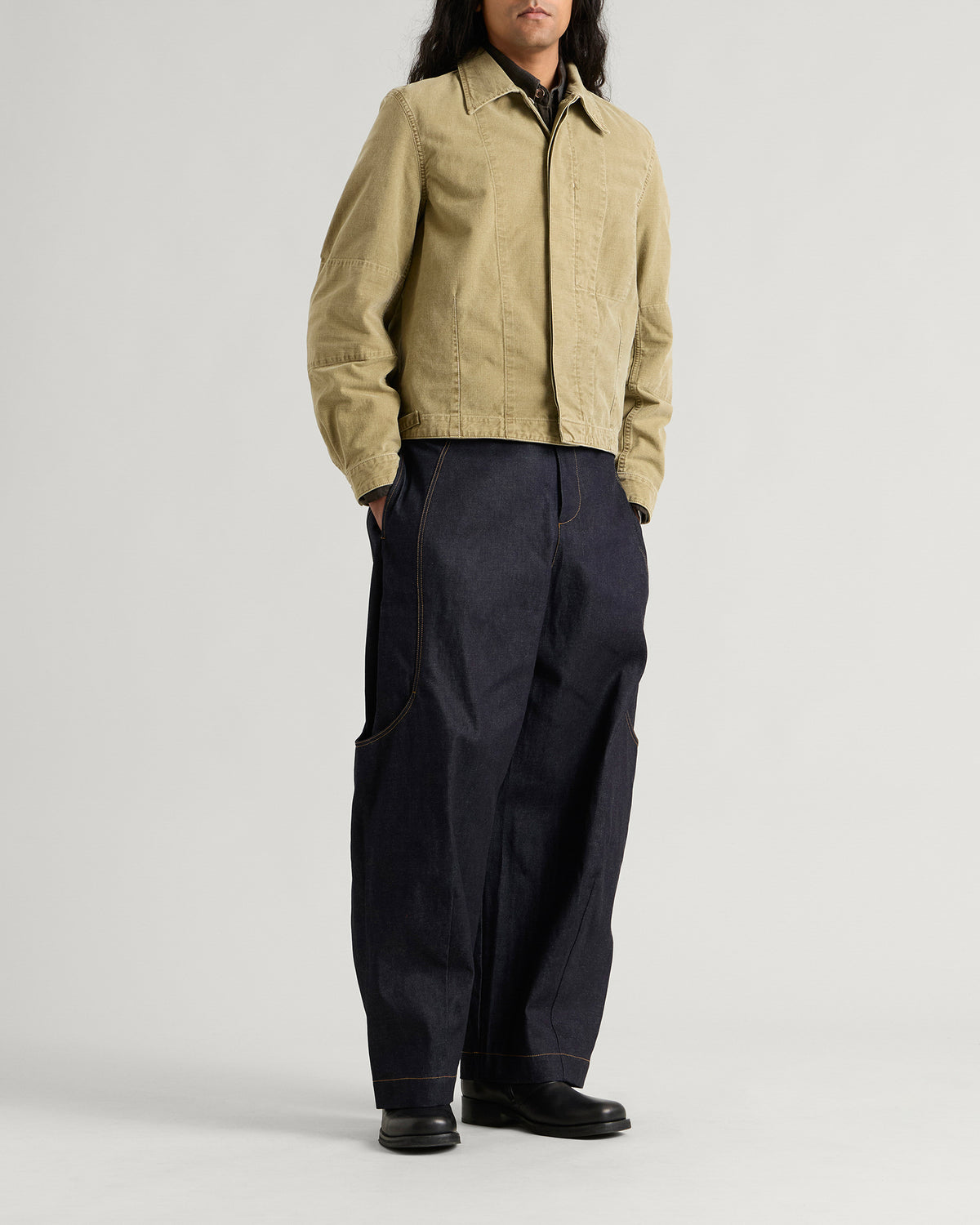 Sage Nation Malay Raw Indigo Jeans