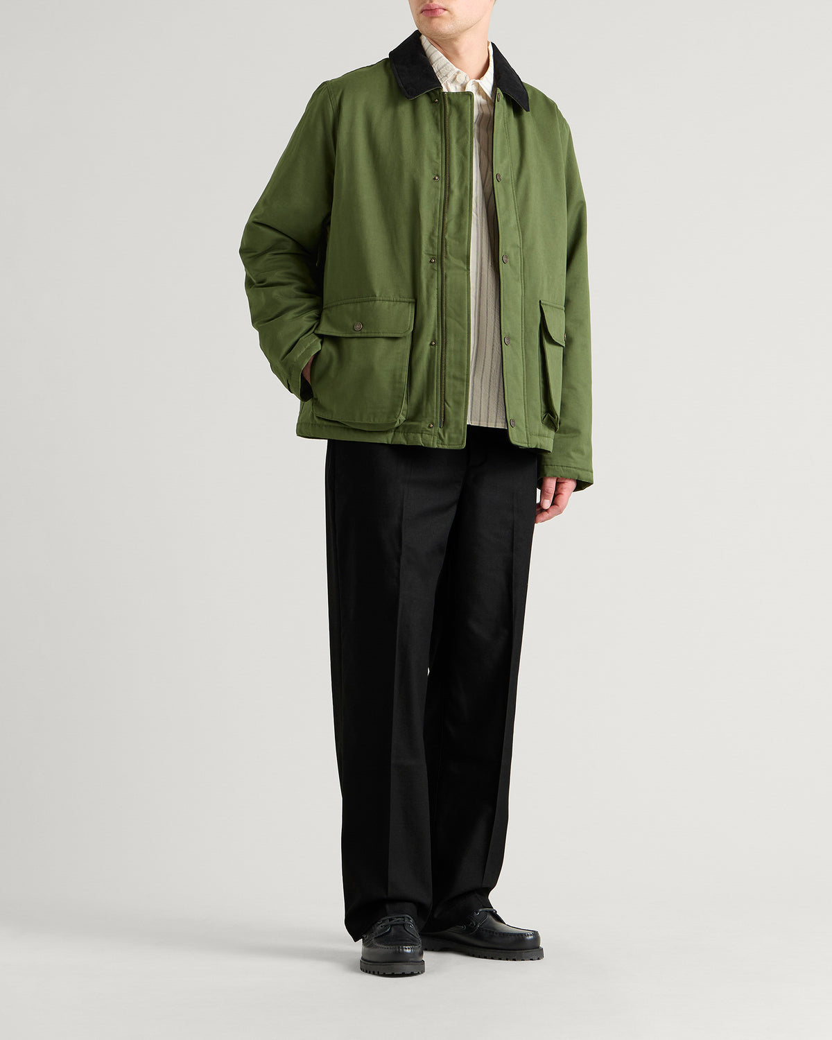Les Deux Brushed Twill Tailored Trousers