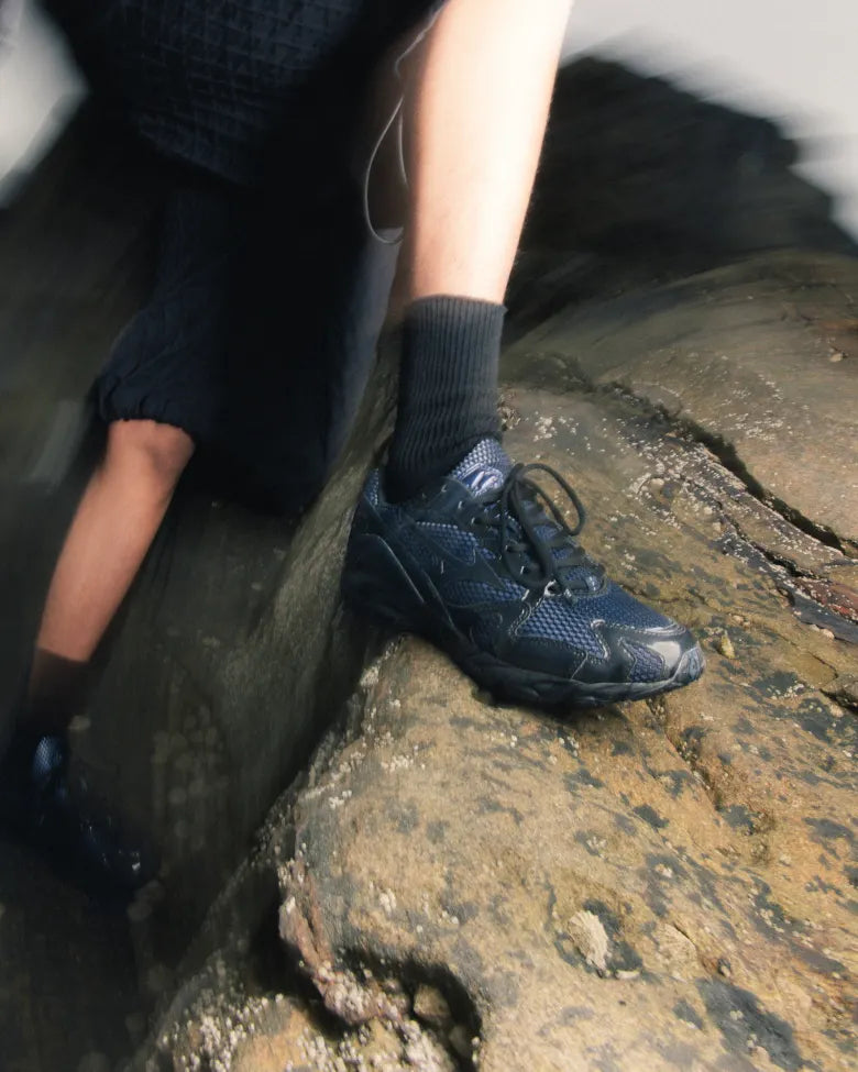 The END. x Mizuno Wave Rider 10 sneaker.