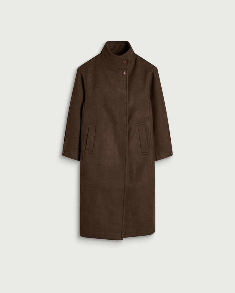 Damson Madder Agnes Wool Coat