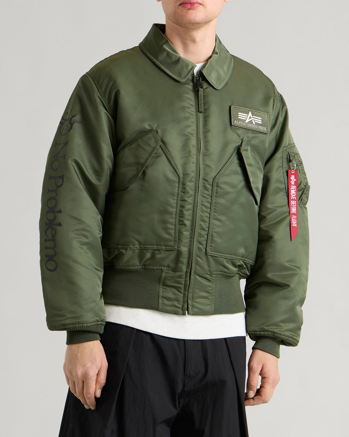 No Problemo NP x Alpha Industries Ancient Findings Jacket